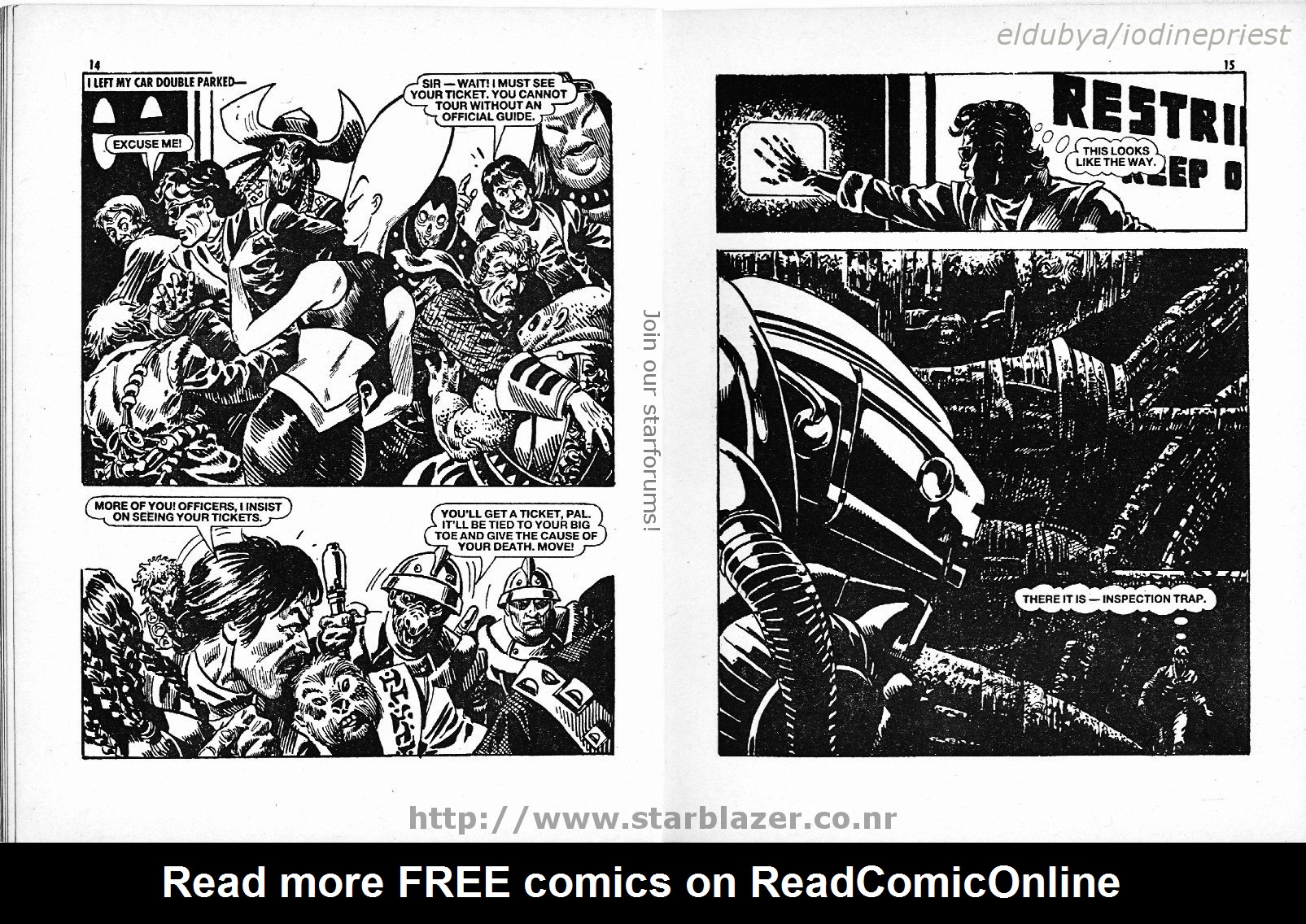 Read online Starblazer comic -  Issue #199 - 9