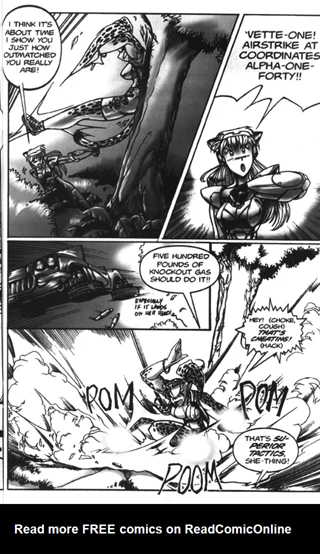 Read online Asrial vs. Cheetah comic -  Issue #2 - 17