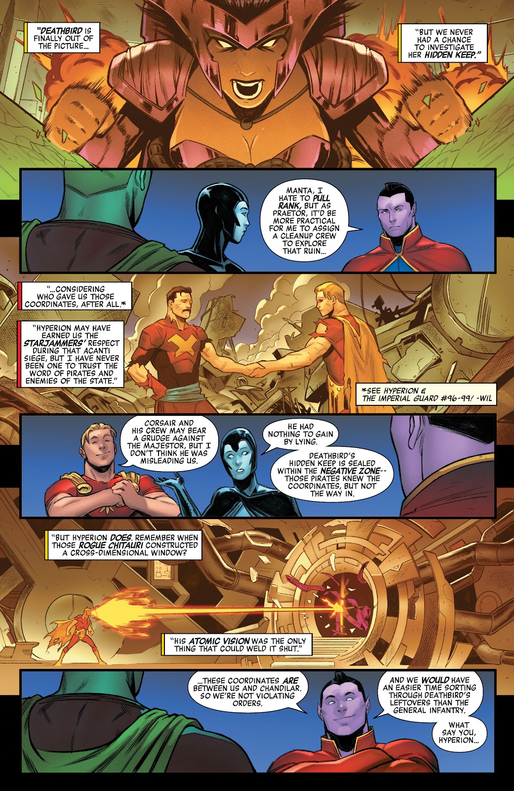 Heroes Reborn: One-Shots issue Hyperion & the Imperial Squad - Page 7