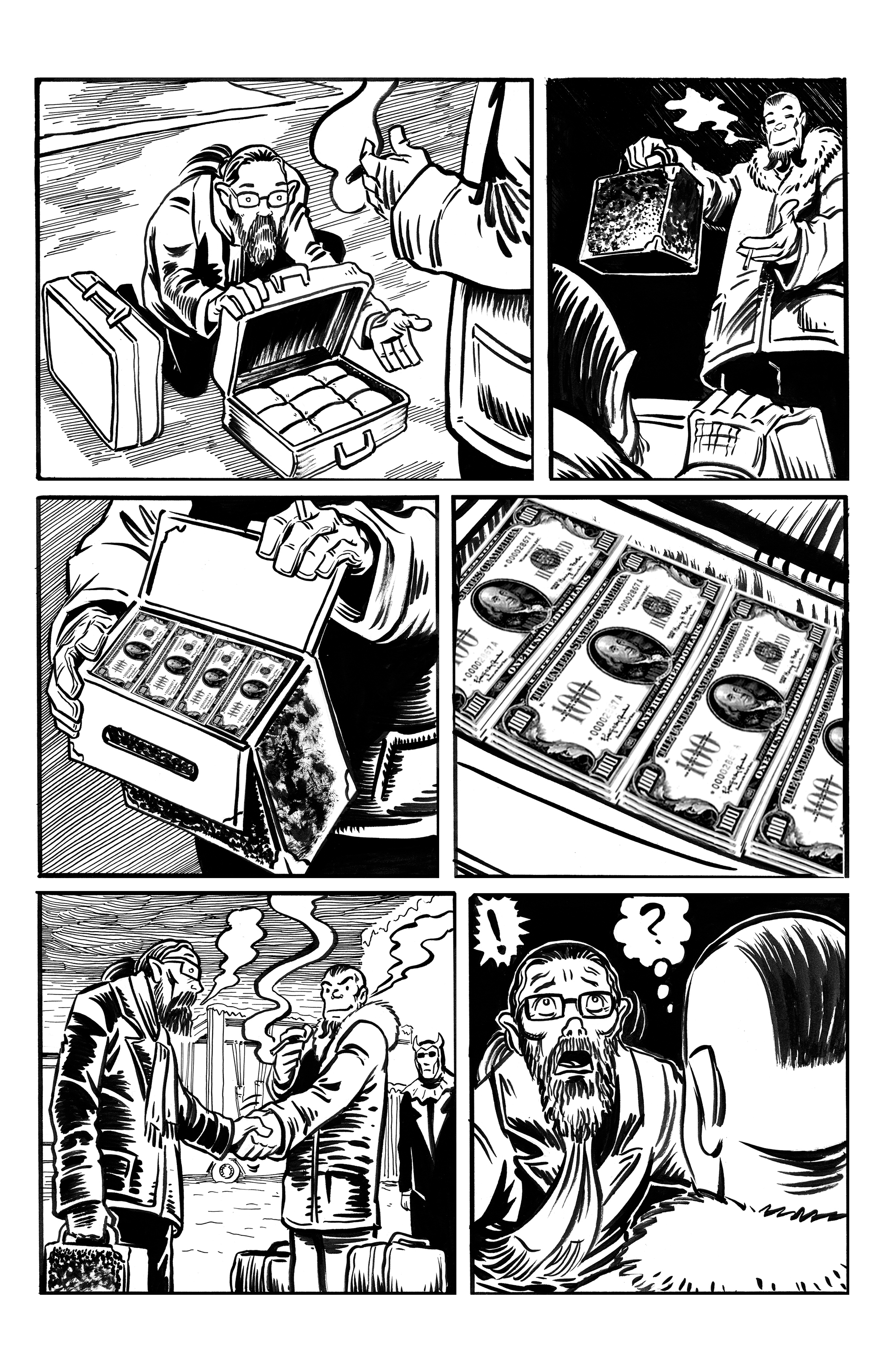 Read online Wulf and Batsy: Magnum Orgus comic -  Issue #6 - 7