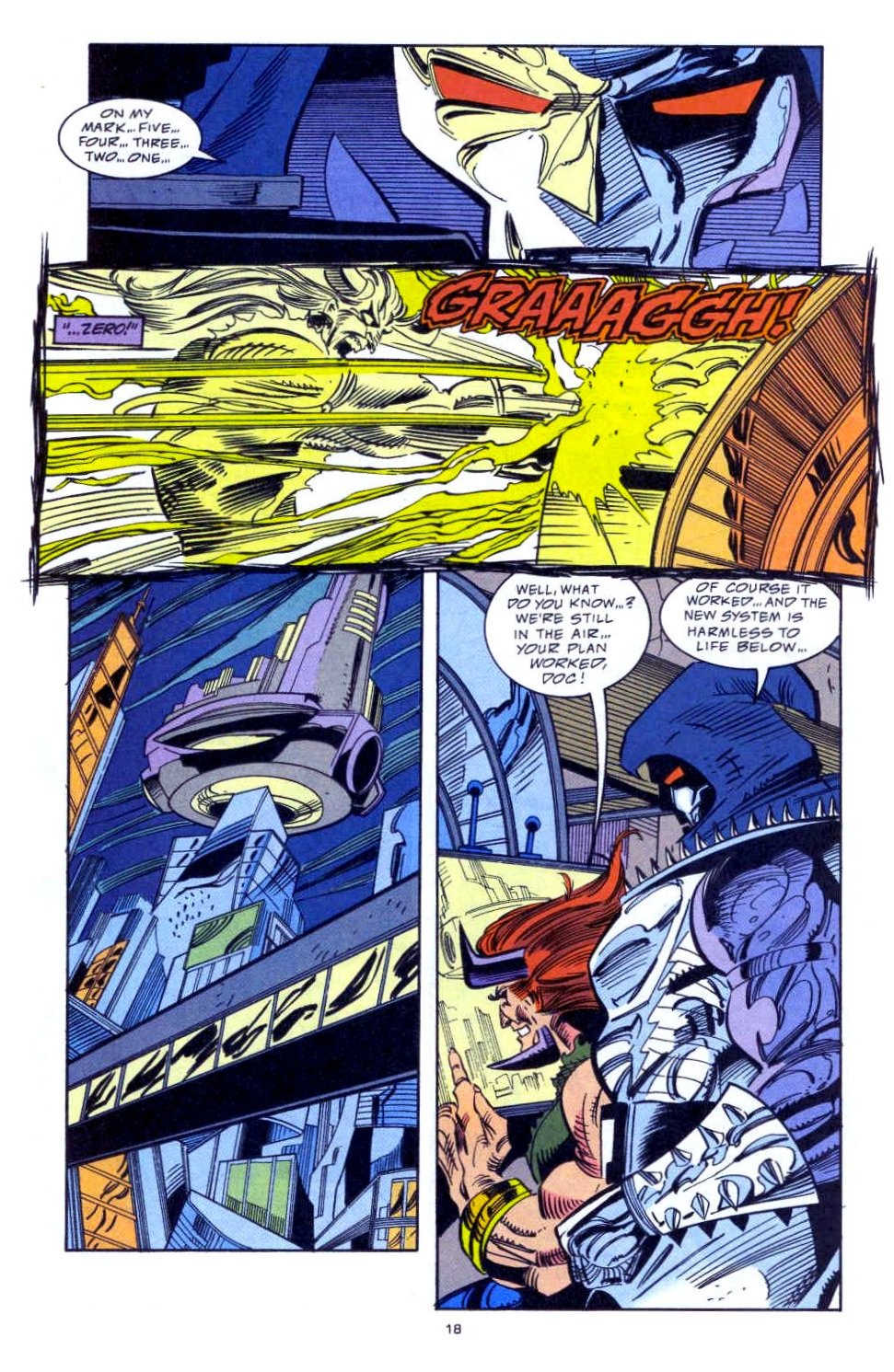 Read online Punisher 2099 comic -  Issue #13 - 15