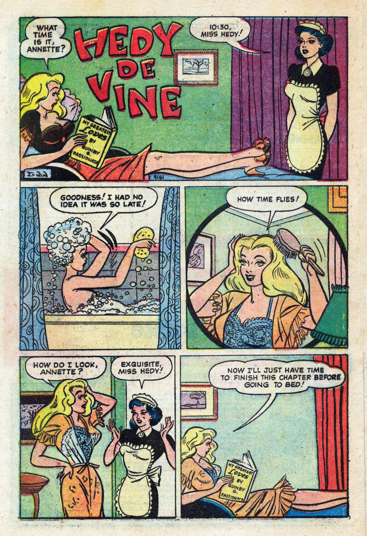 Read online Hedy Of Hollywood Comics comic -  Issue #46 - 18