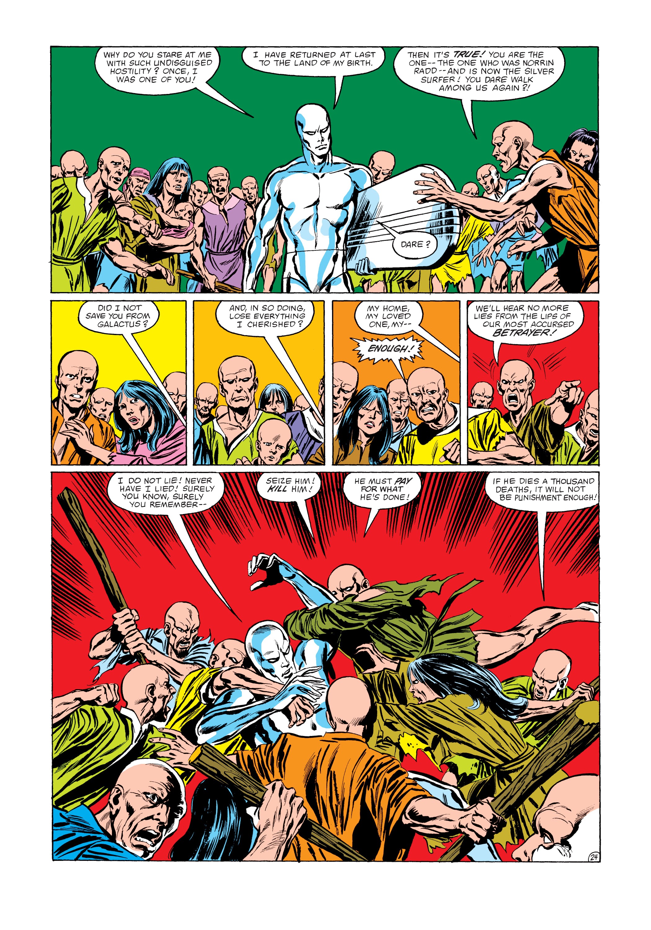 Read online Marvel Masterworks: The Fantastic Four comic -  Issue # TPB 22 (Part 3) - 100
