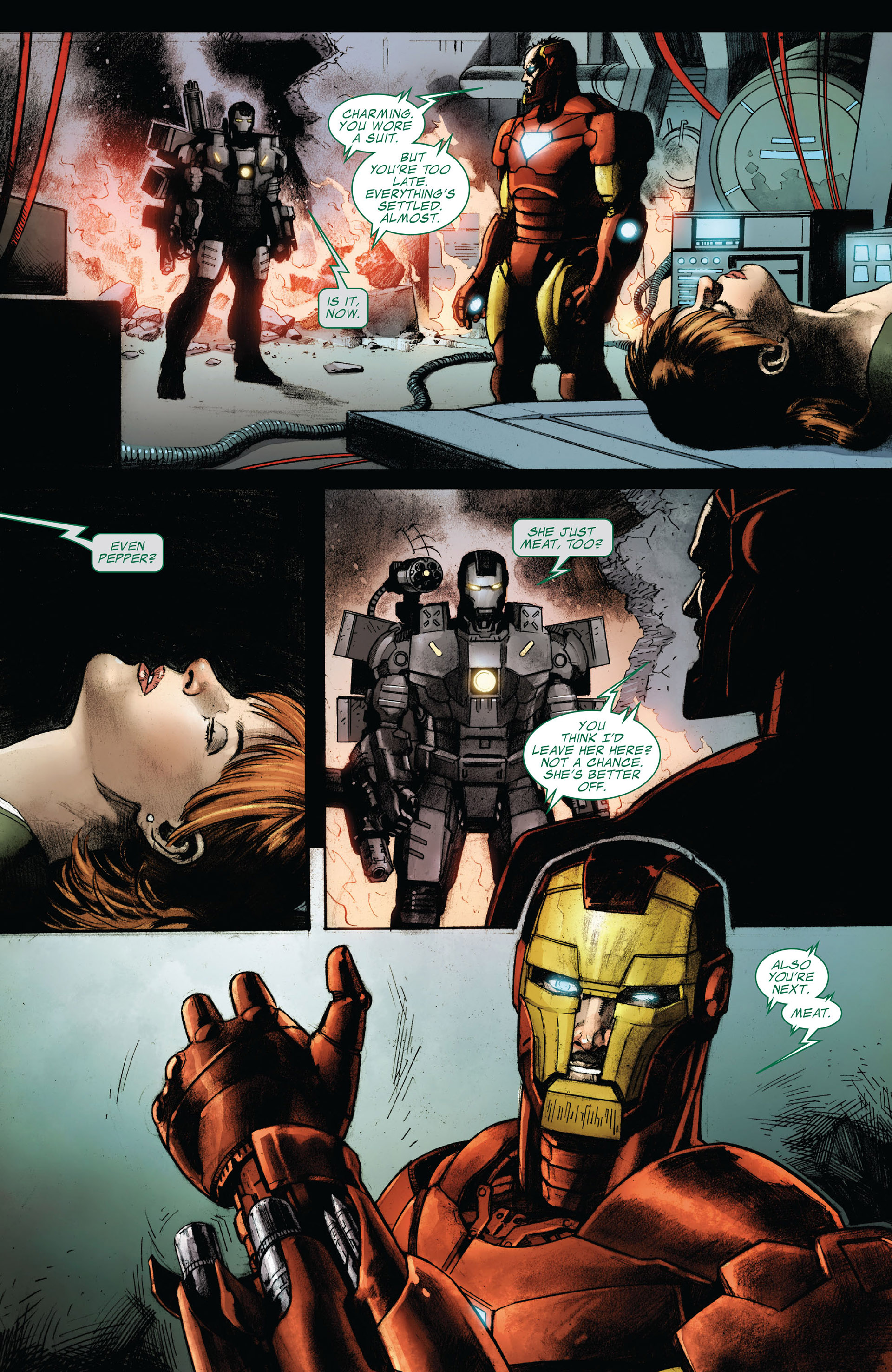 Read online Iron Man: Rapture comic -  Issue #3 - 22