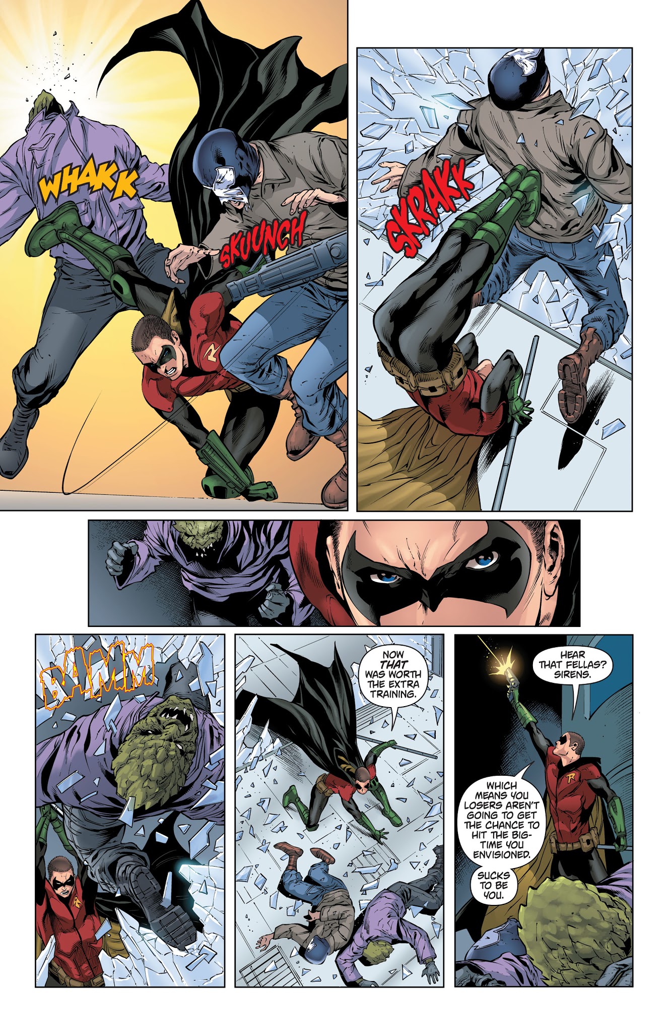 Read online Batman: Arkham Knight: Robin comic -  Issue # Full - 19