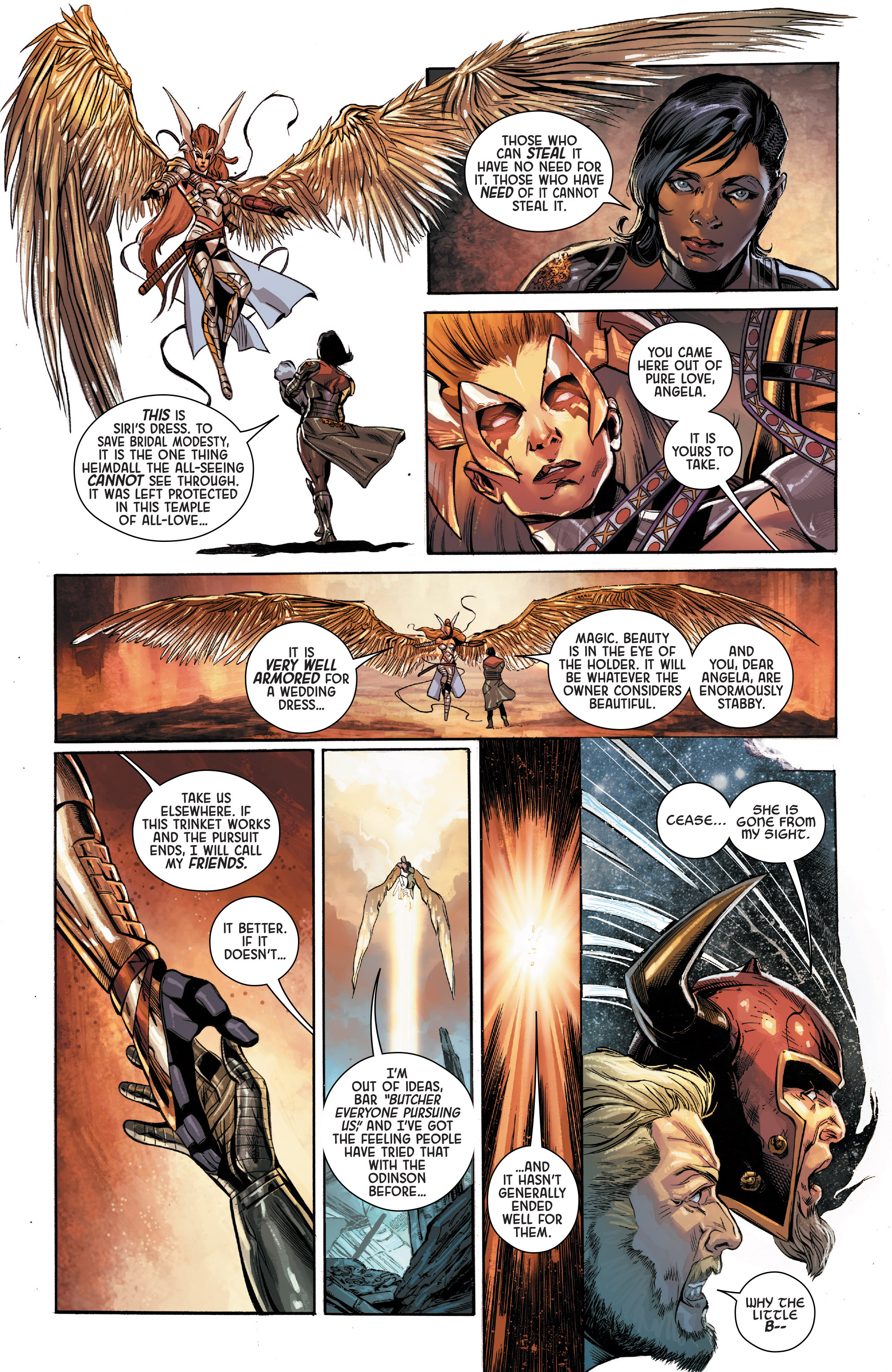 Read online Angela: Asgard's Assassin comic -  Issue #3 - 12