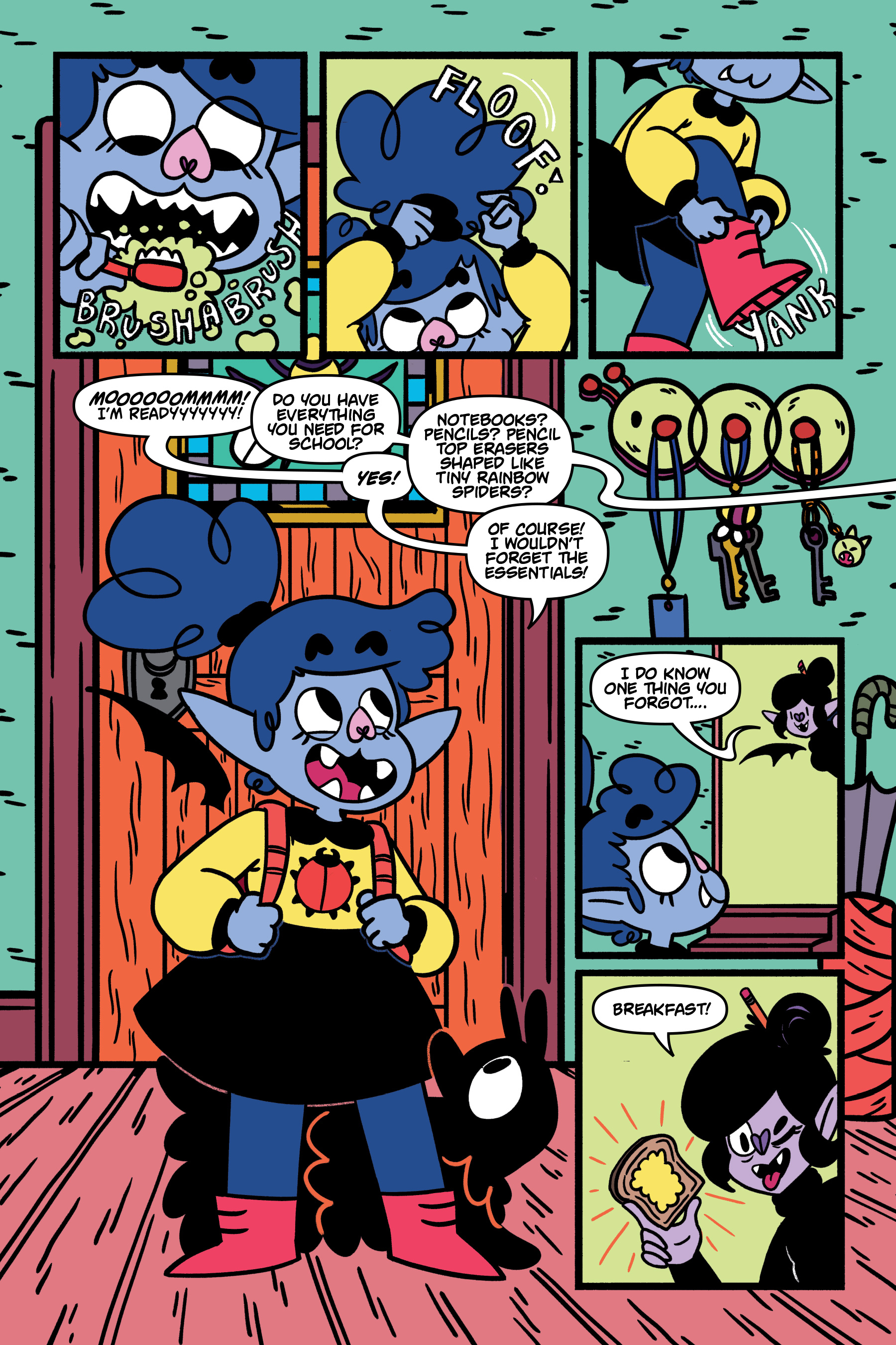 Read online Frankie and the Creepy Cute Critters comic -  Issue # Full - 9