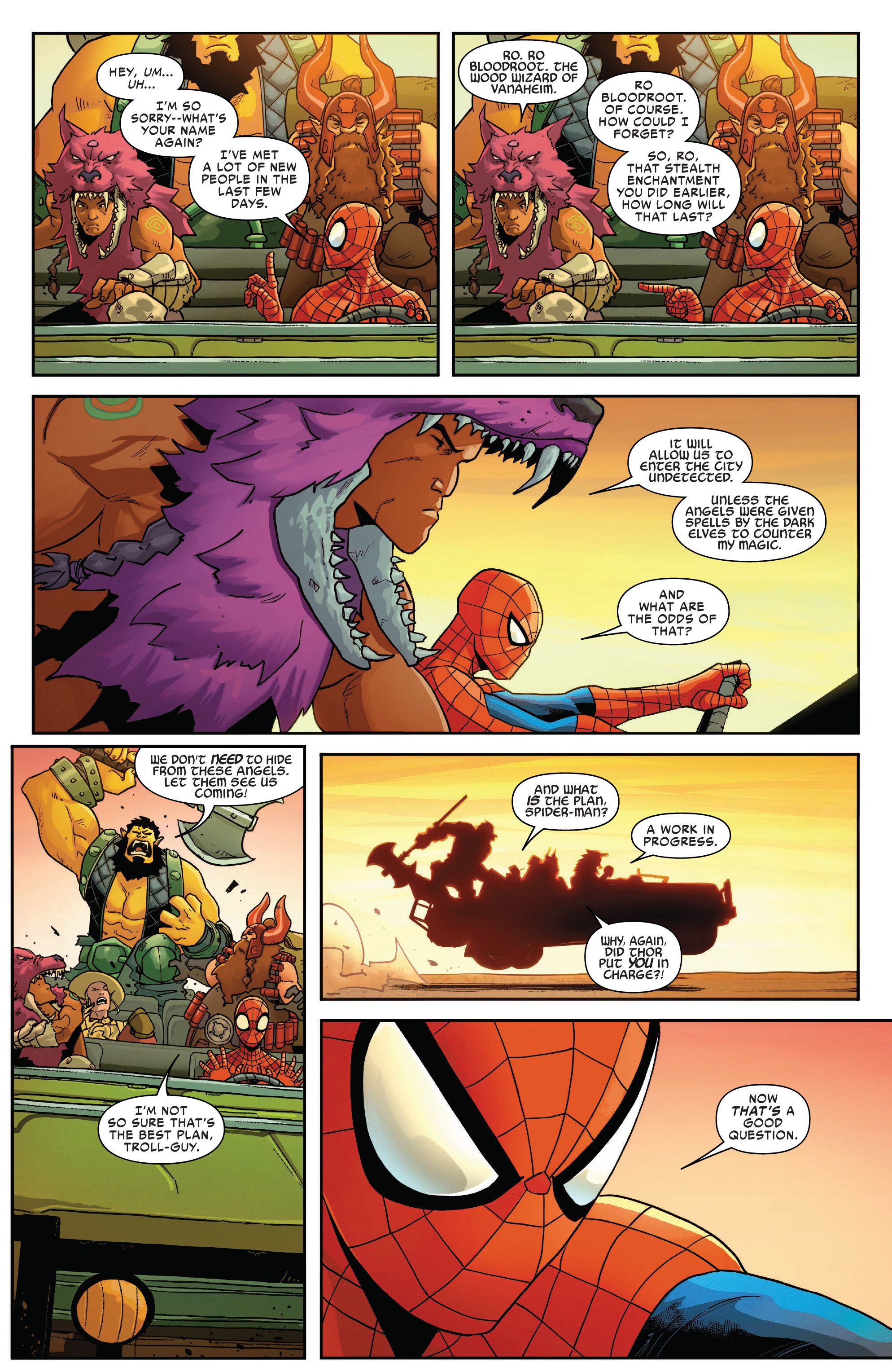 Read online War of the Realms: Spider-Man & the League of Realms comic -  Issue # _TPB - 7