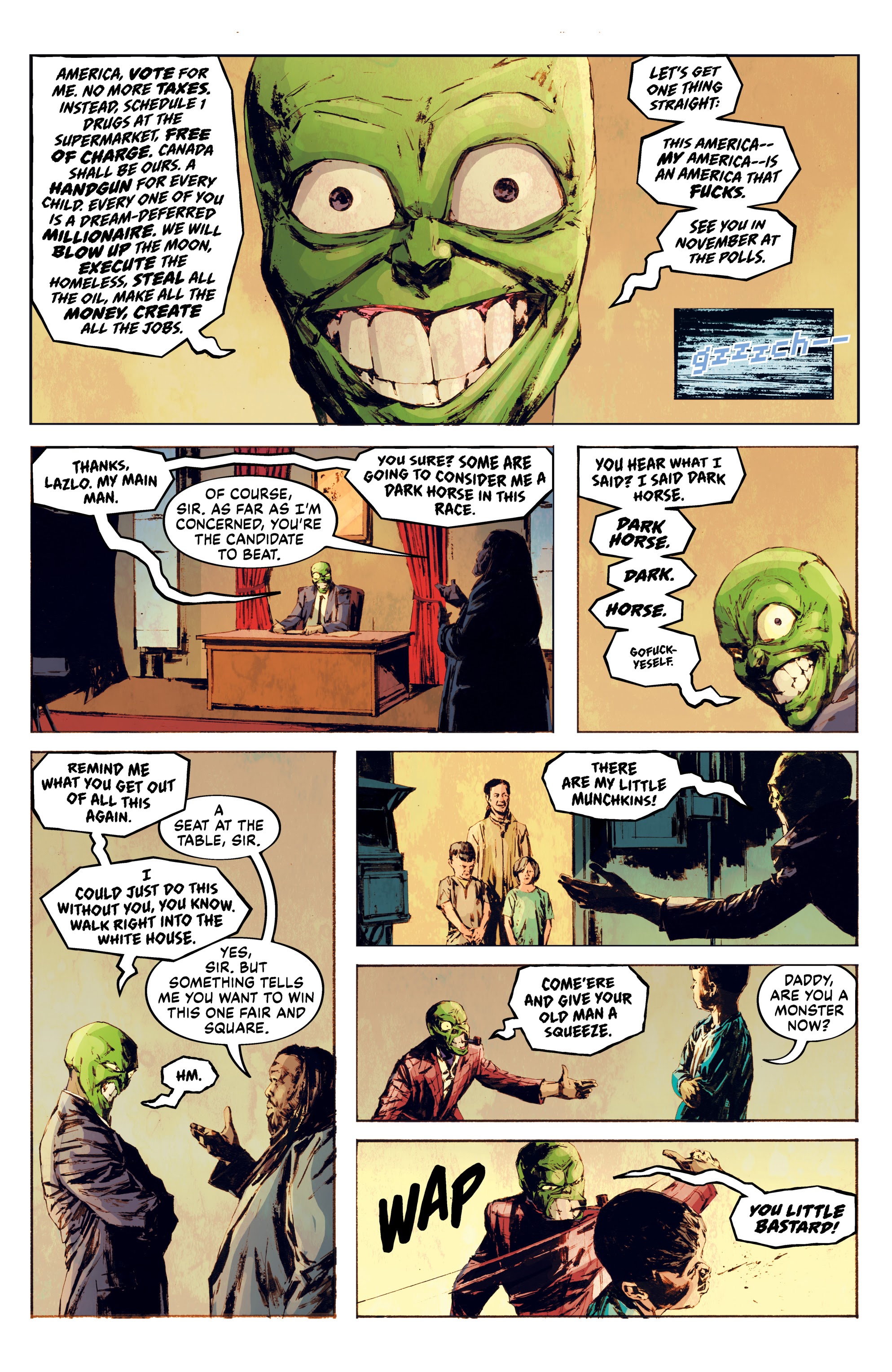 Read online The Mask: I Pledge Allegiance to the Mask comic -  Issue # _TPB - 46
