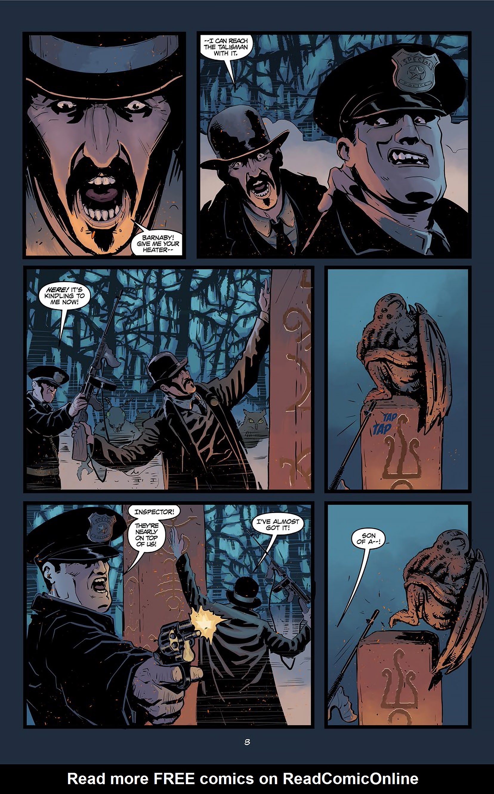 Read online Lovecraft P.I. - The Curious Case of ReAnimator comic -  Issue # TPB - 10