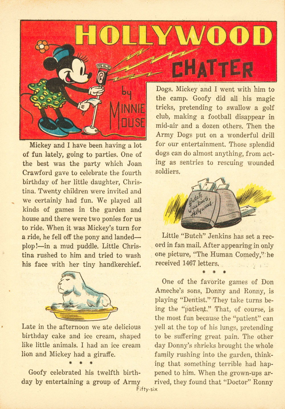 Read online Walt Disney's Comics and Stories comic -  Issue #38 - 58