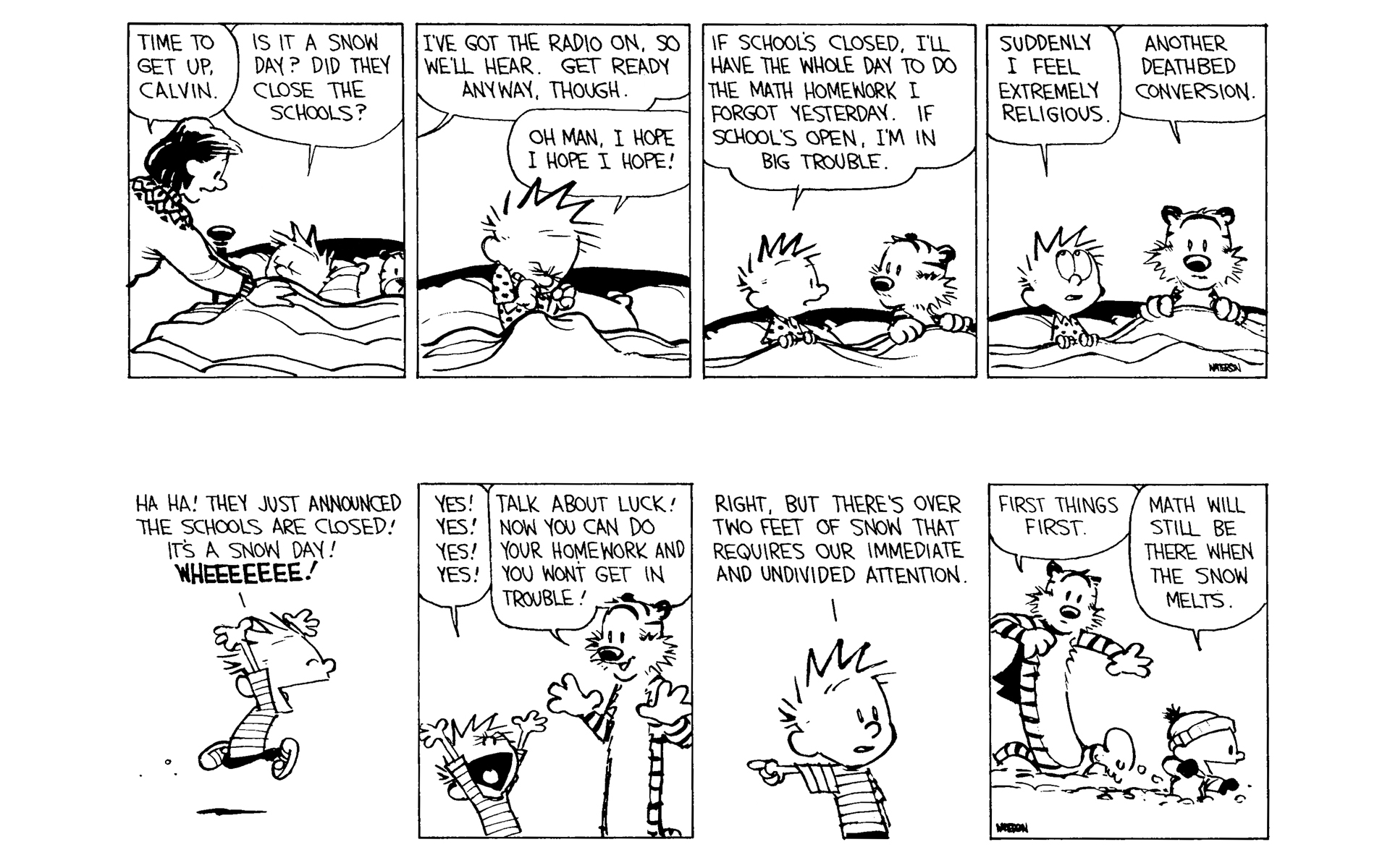Read online Calvin and Hobbes comic -  Issue #10 - 114