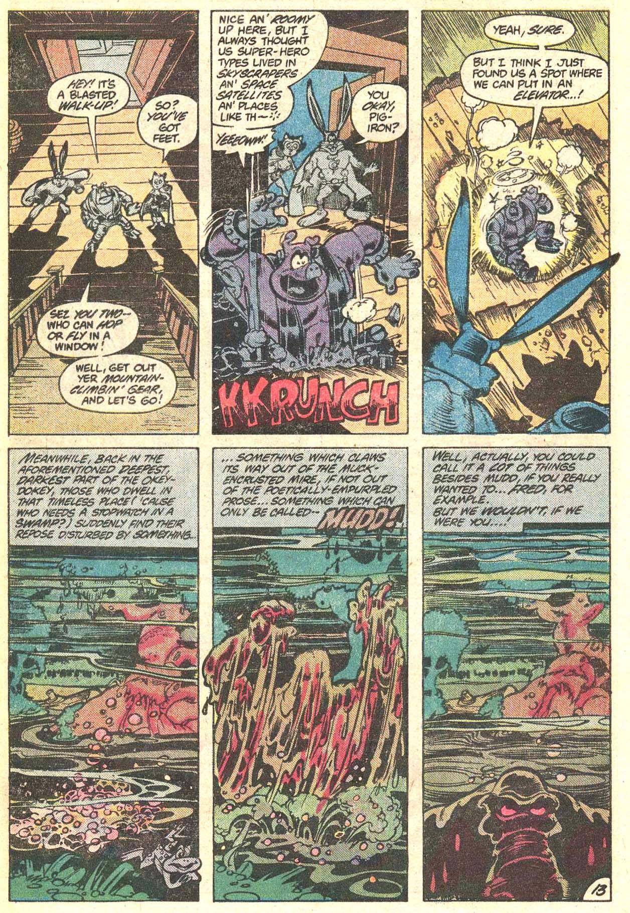 Read online Captain Carrot and His Amazing Zoo Crew! comic -  Issue #4 - 14