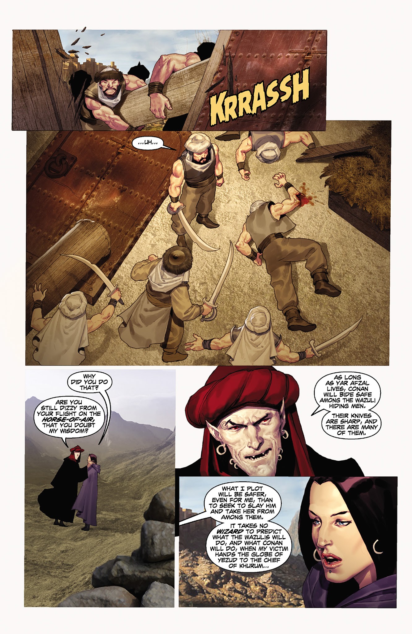 Read online Conan and the People of the Black Circle comic -  Issue #2 - 22