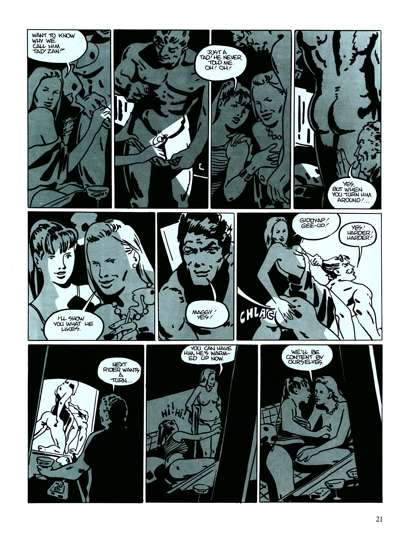 Read online Black Squares On White Pieces comic -  Issue # Full - 23