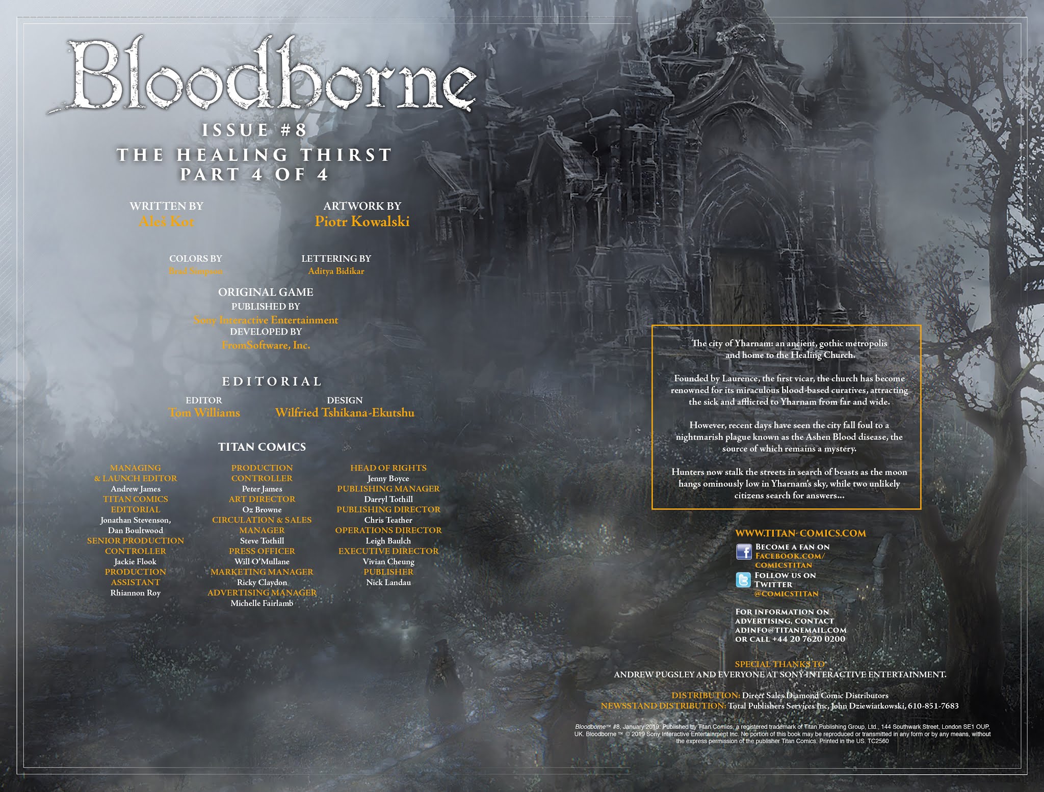 Read online Bloodborne comic -  Issue #8 - 2