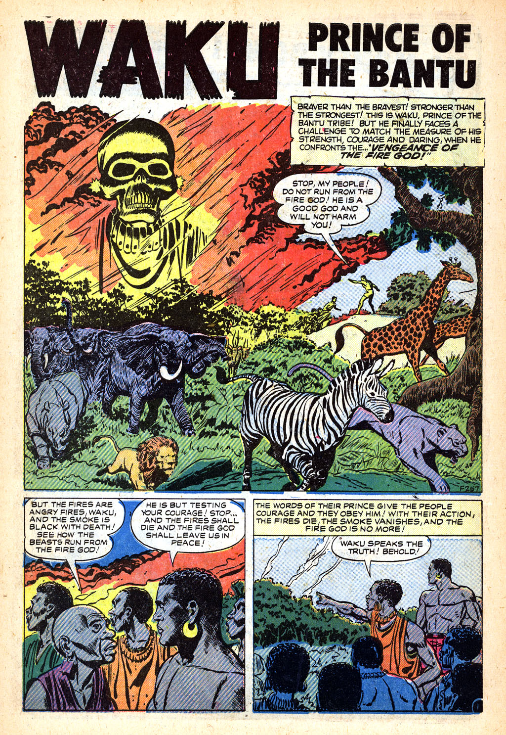 Read online Jungle Tales comic -  Issue #3 - 10