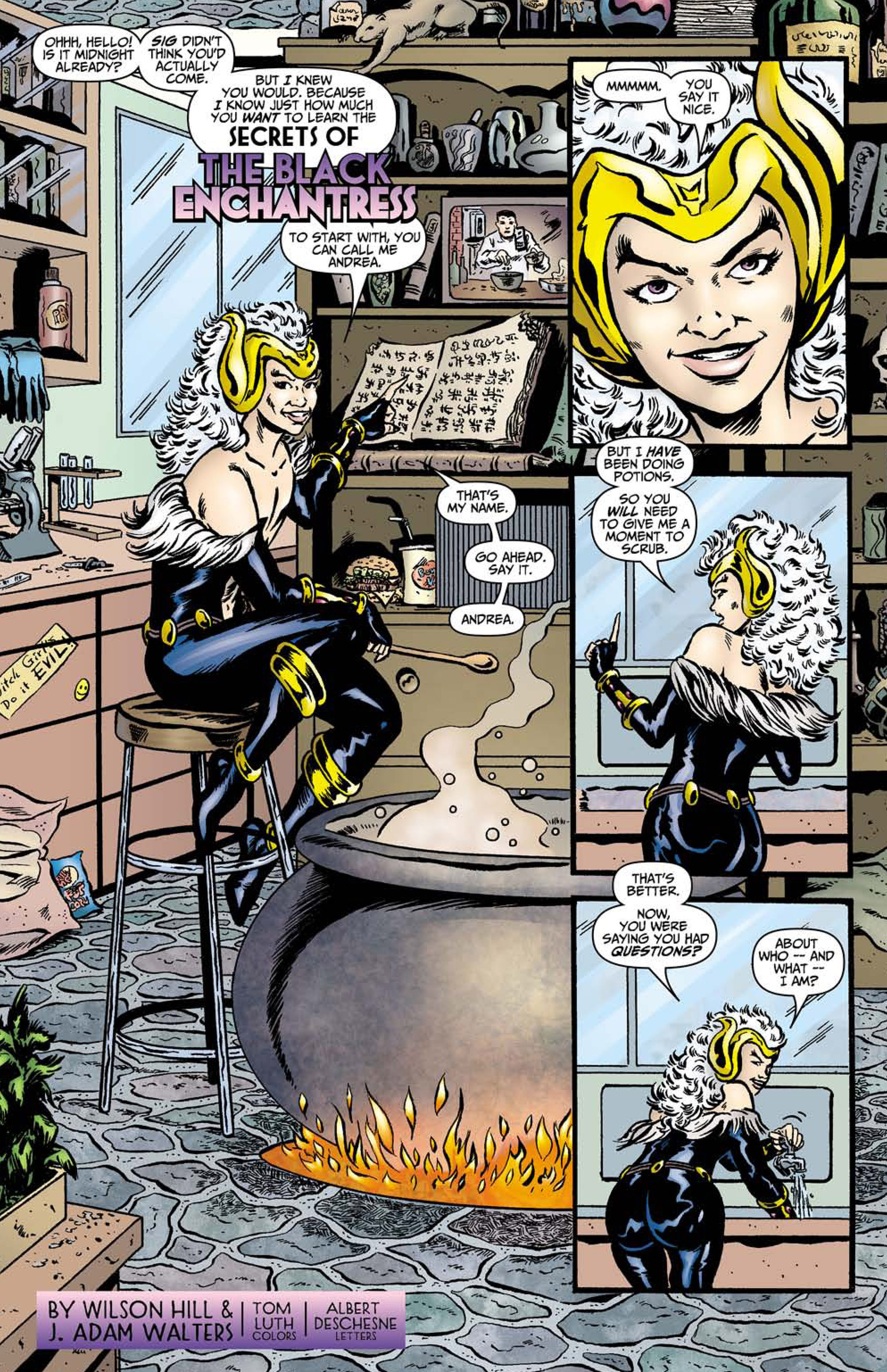 Read online Witchgirls Inc. The Origins comic -  Issue # TPB - 22