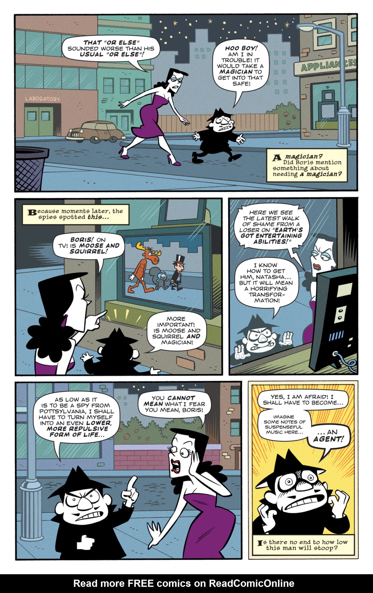 Read online Rocky and Bullwinkle comic -  Issue #2 - 6