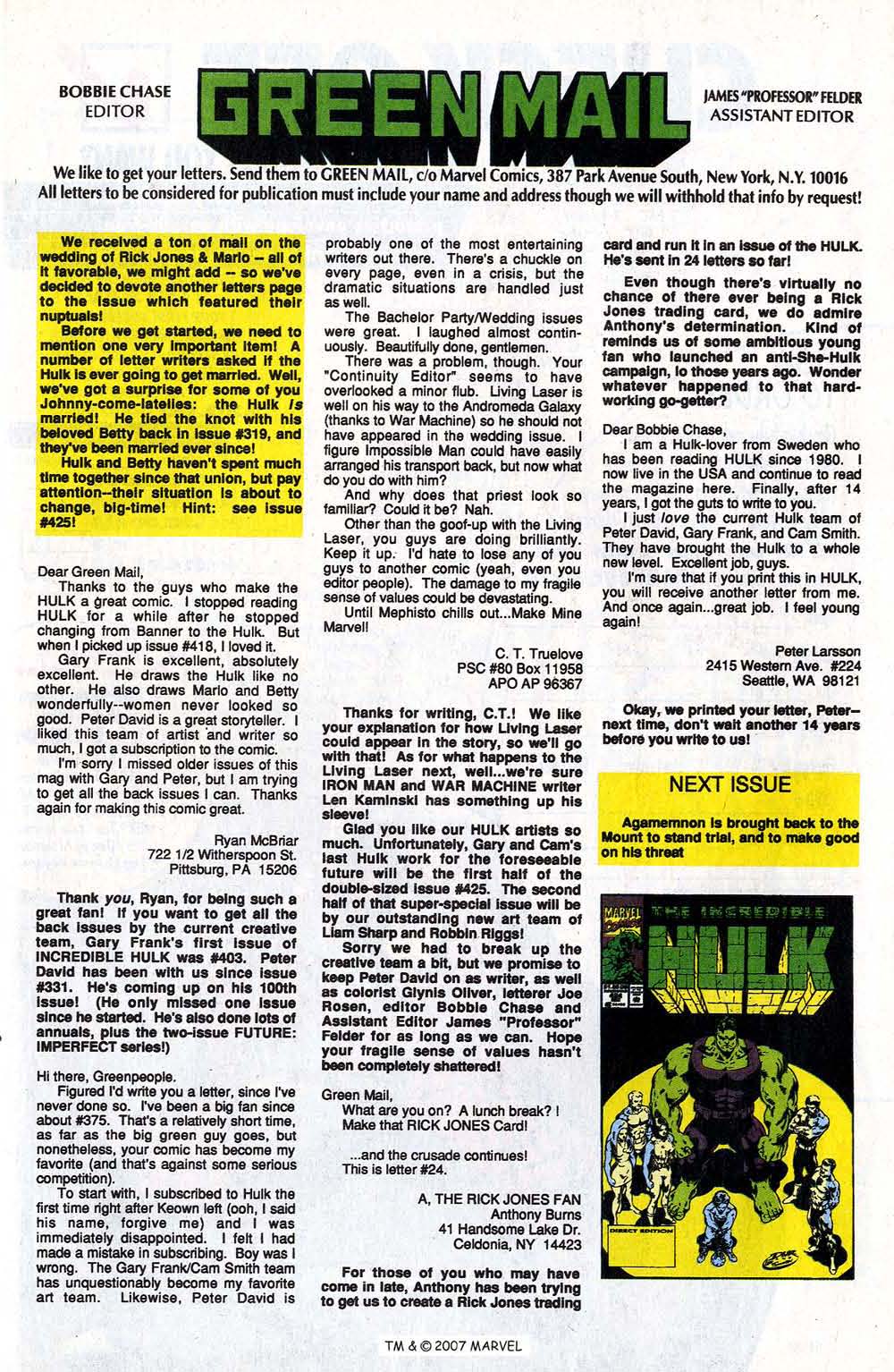 Read online The Incredible Hulk (1968) comic -  Issue #423 - 33