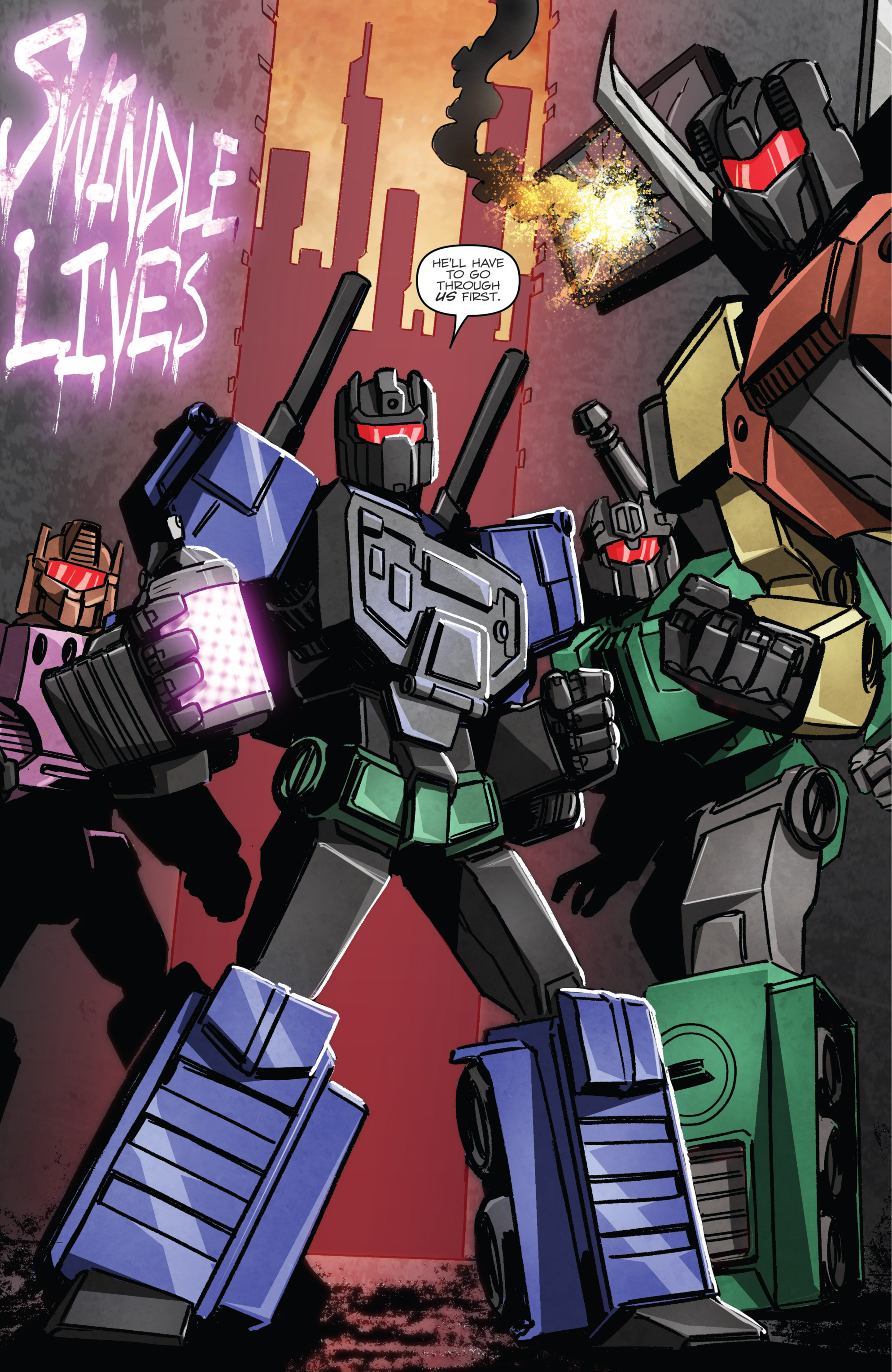 Read online Transformers: Distant Stars comic -  Issue # Full - 92
