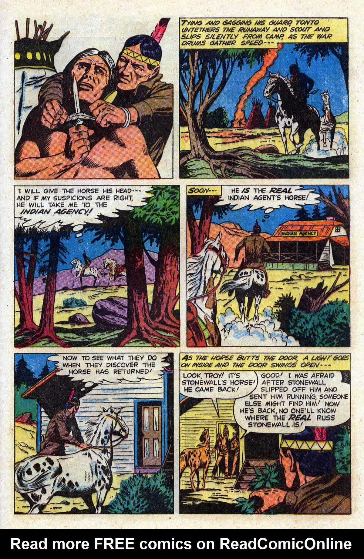 Read online Lone Ranger's Companion Tonto comic -  Issue #18 - 29