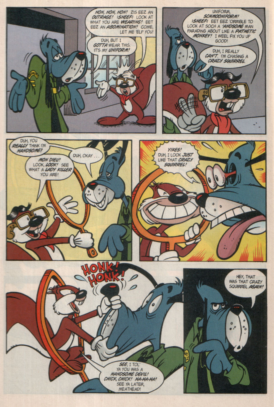 Read online Screwball Squirrel comic -  Issue #1 - 12