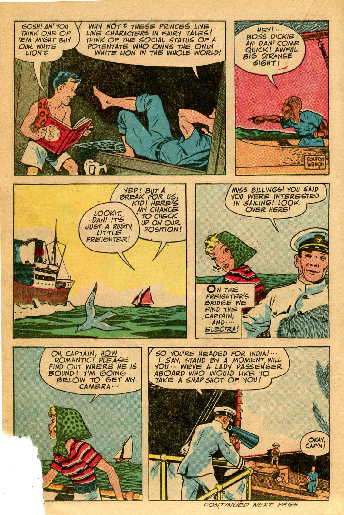 Read online Famous Funnies comic -  Issue #127 - 22
