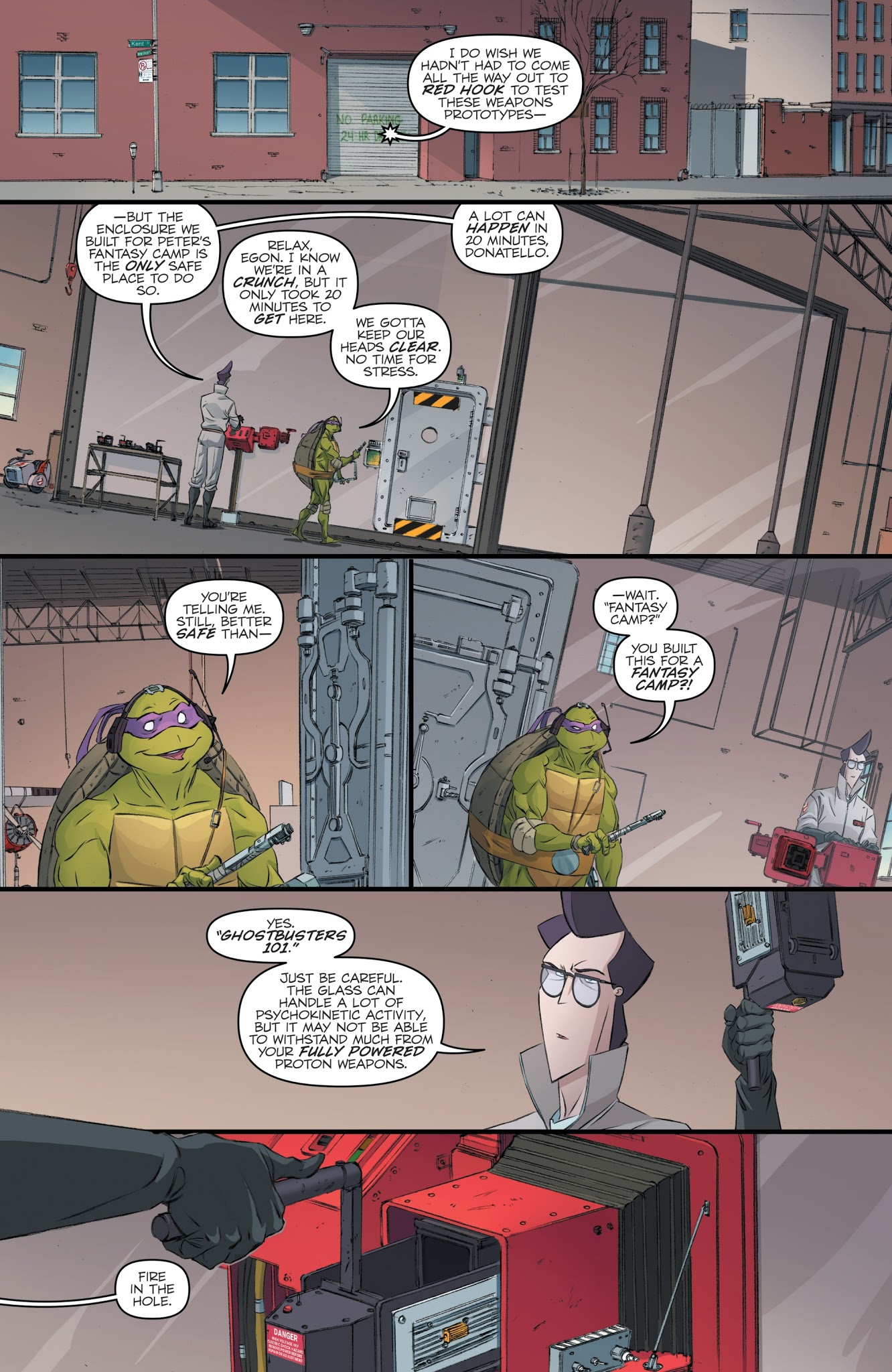 Read online Teenage Mutant Ninja Turtles/Ghostbusters 2 comic -  Issue #3 - 14