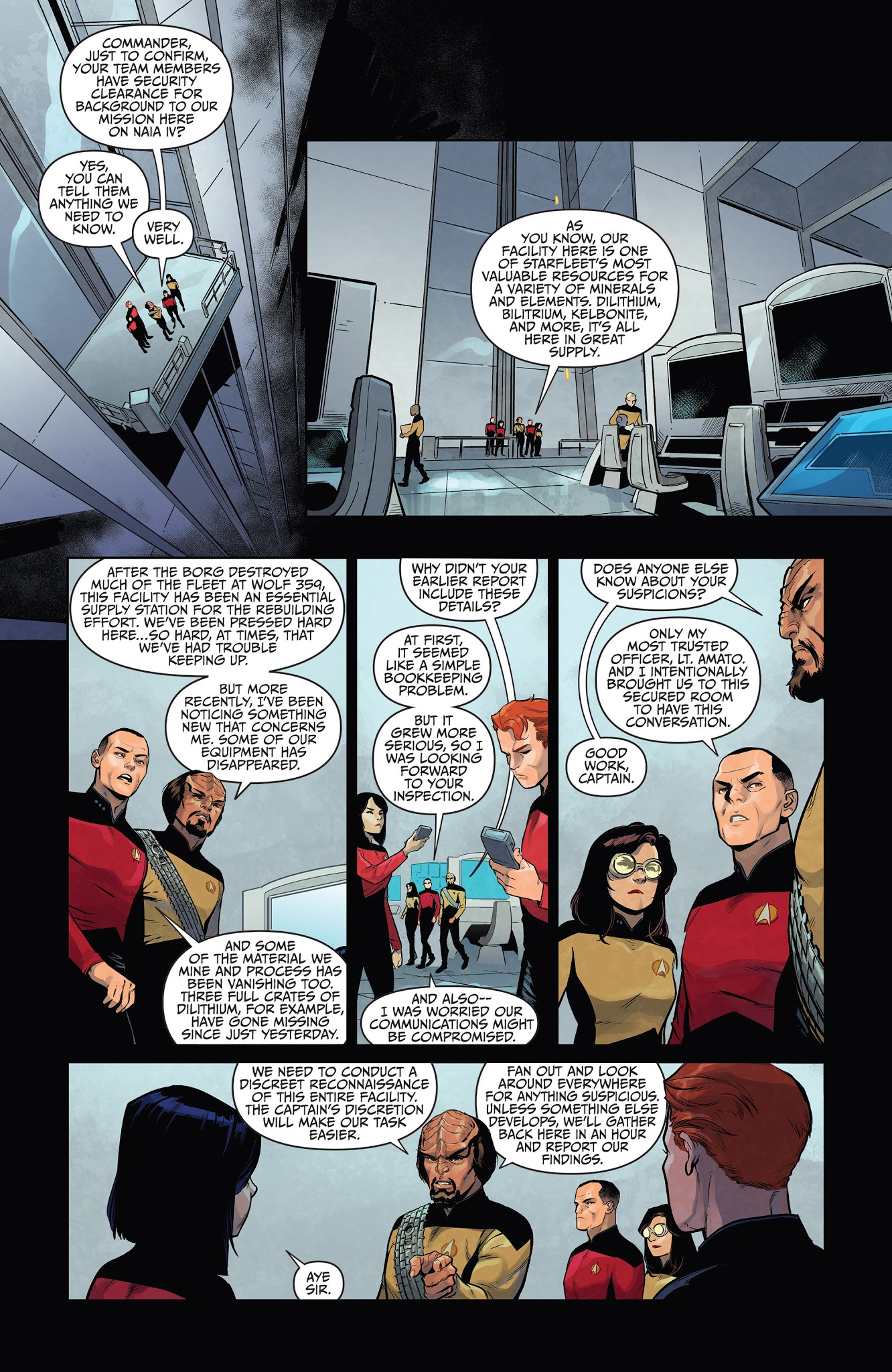 Read online Star Trek: The Next Generation: Through the Mirror comic -  Issue #1 - 5