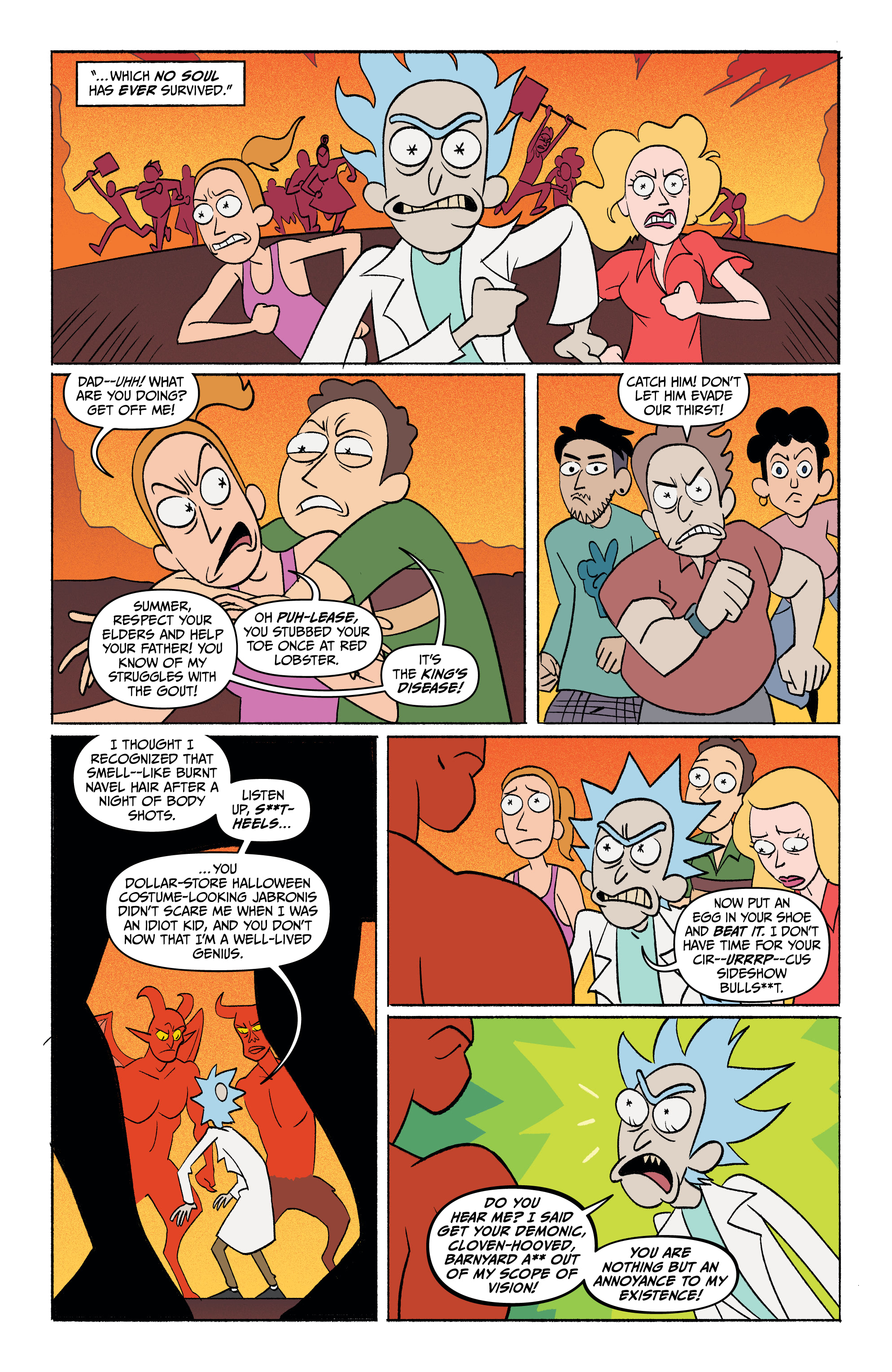 Read online Rick and Morty: Go to Hell comic -  Issue # _TPB - 100