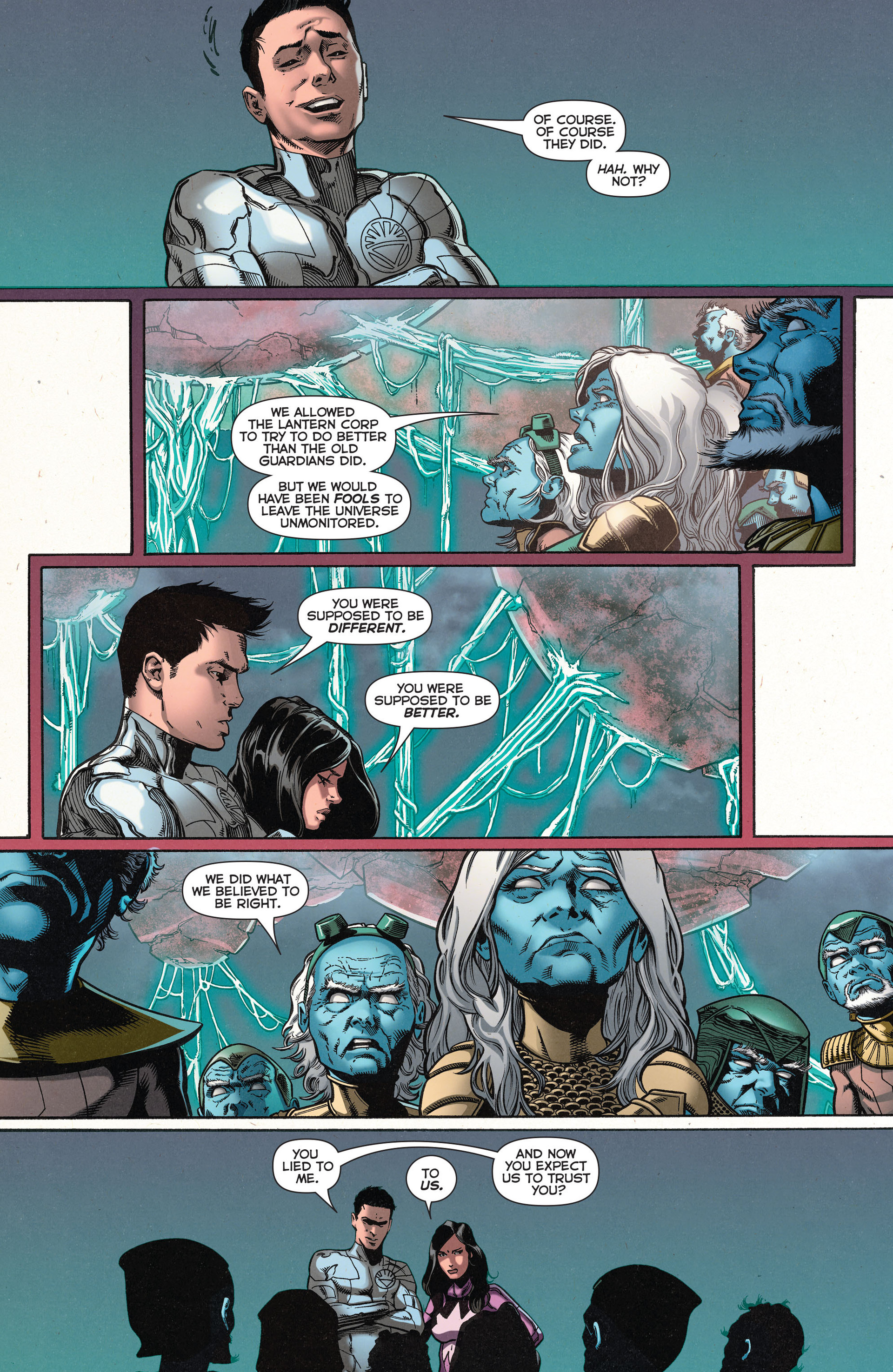 Read online Green Lantern: New Guardians comic -  Issue #35 - 7