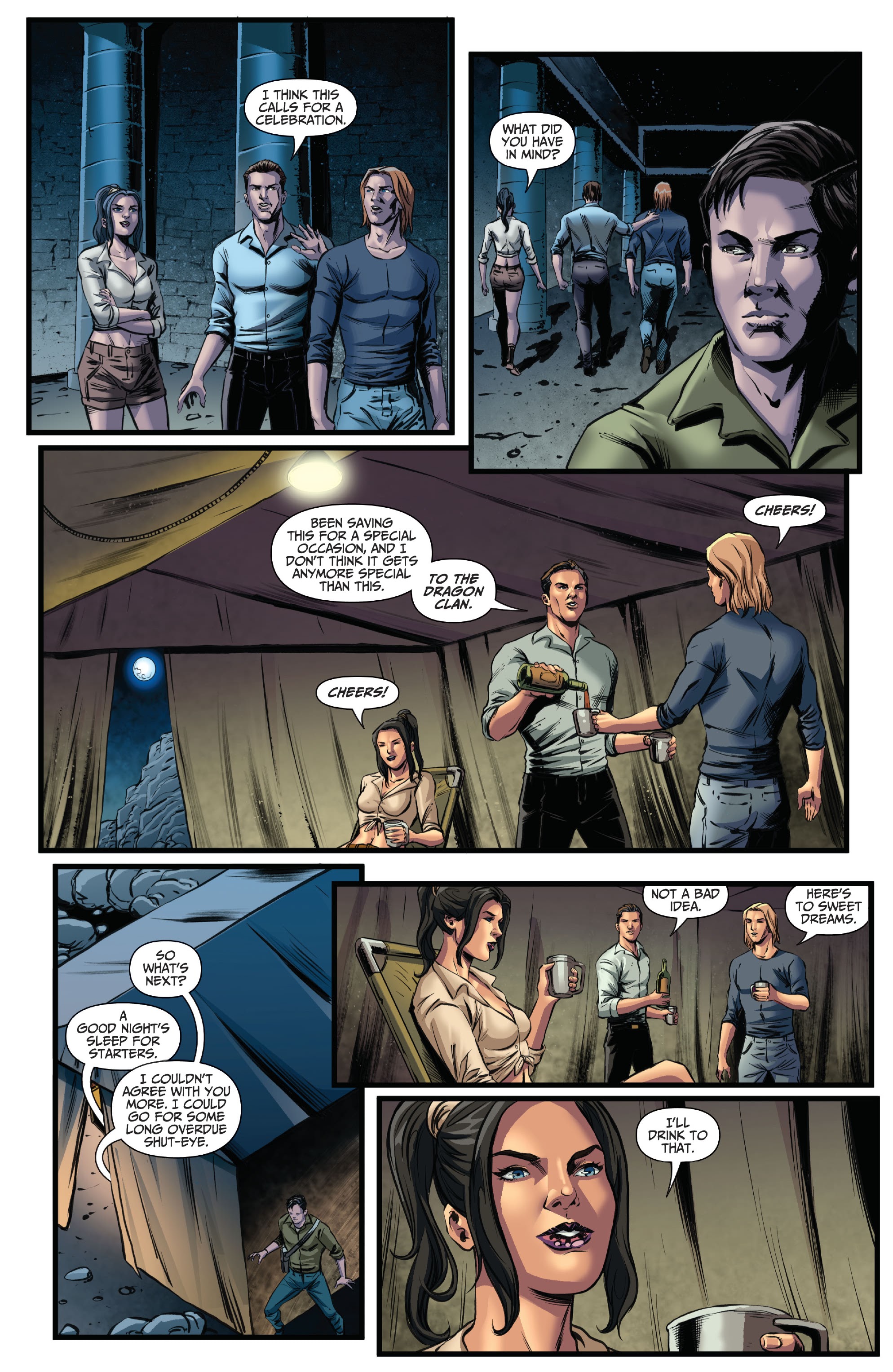 Read online Myths & Legends Quarterly: Dragon Clan comic -  Issue # Full - 11