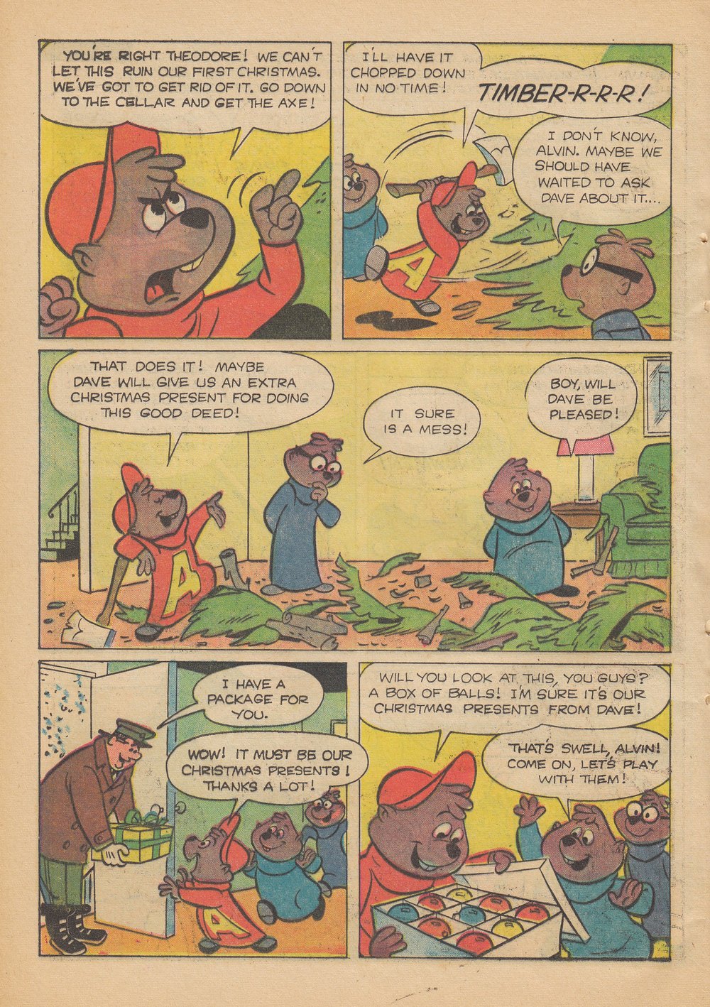 Alvin and His Pals in Merry Christmas with Clyde Crashcup and Leonardo issue Full - Page 12