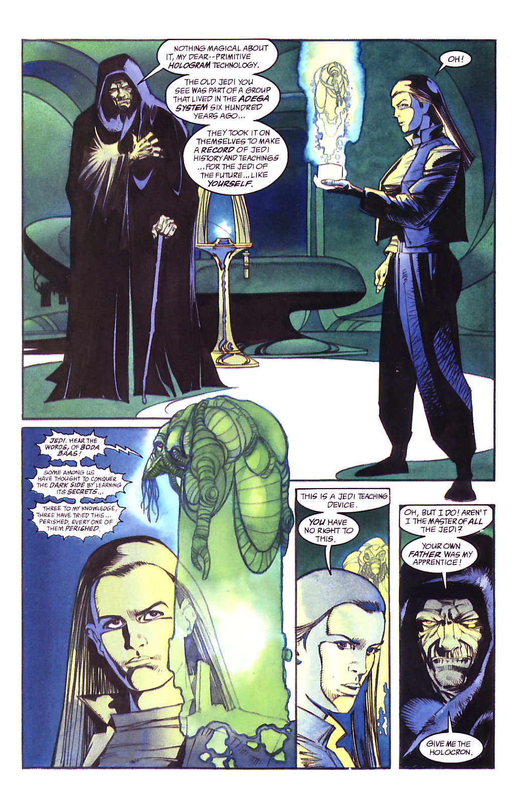 Read online Star Wars: Dark Empire comic -  Issue #5 - 10