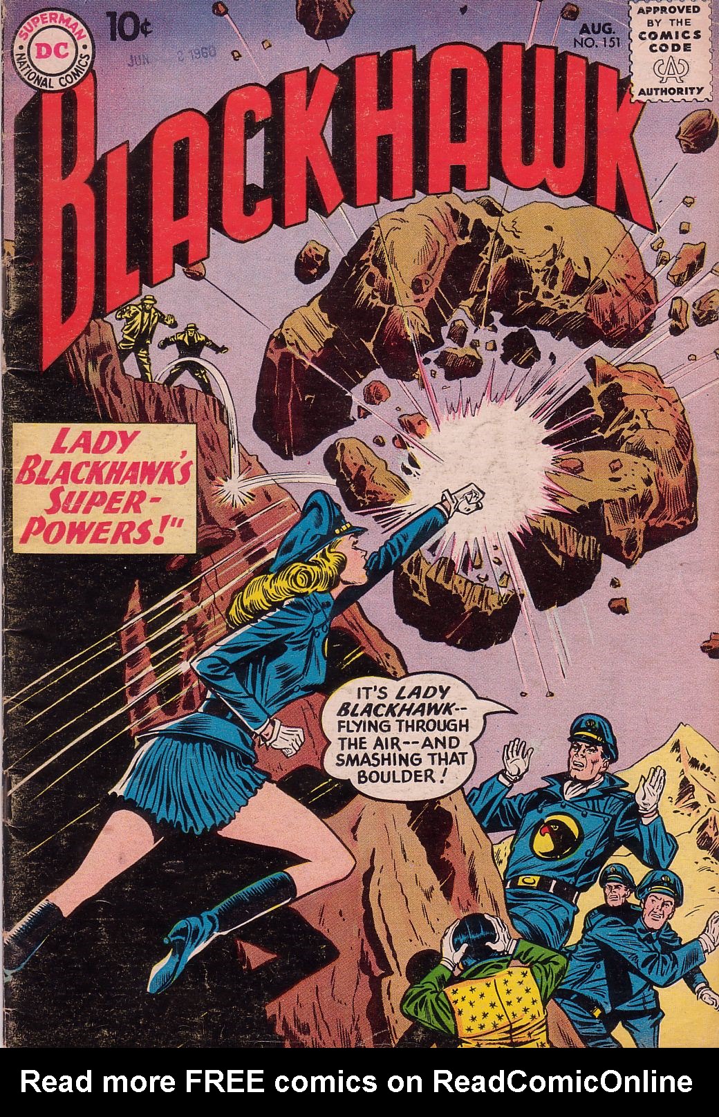 Read online Blackhawk (1957) comic -  Issue #151 - 1