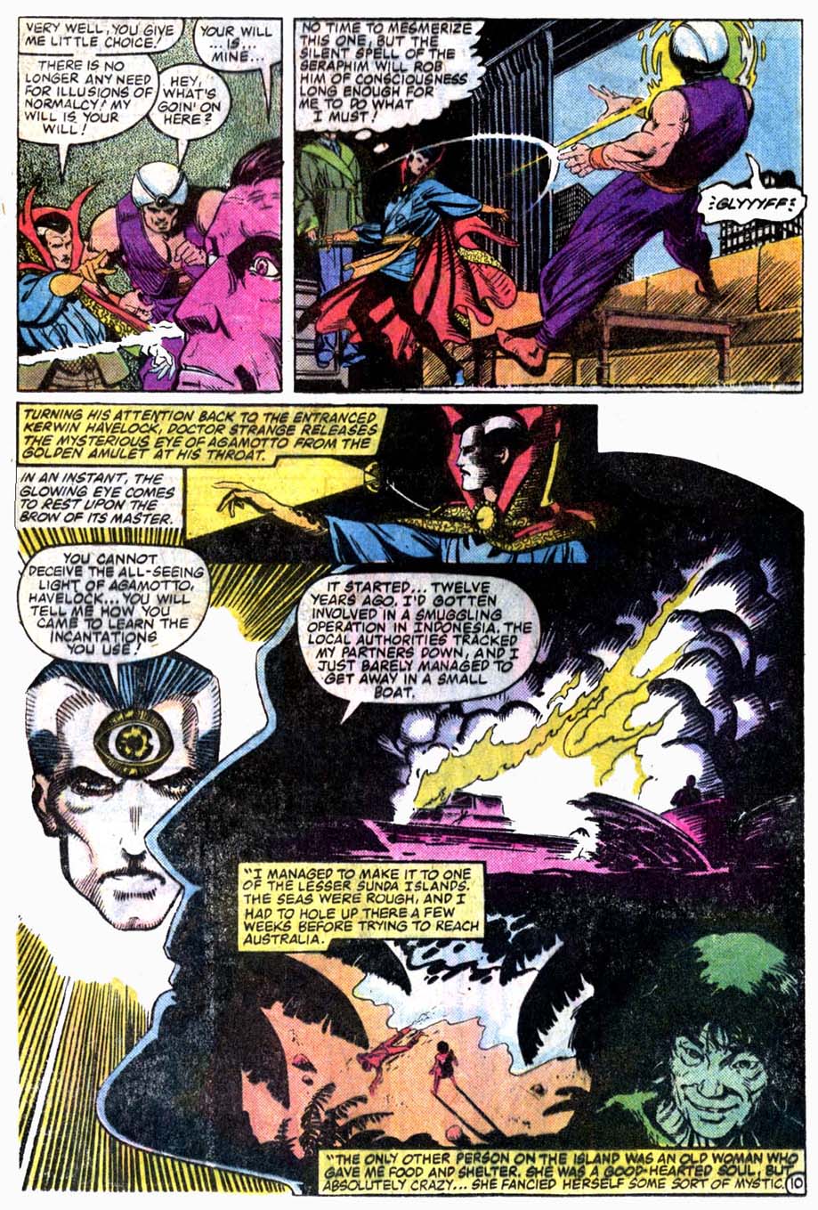 Read online Doctor Strange (1974) comic -  Issue #65 - 11