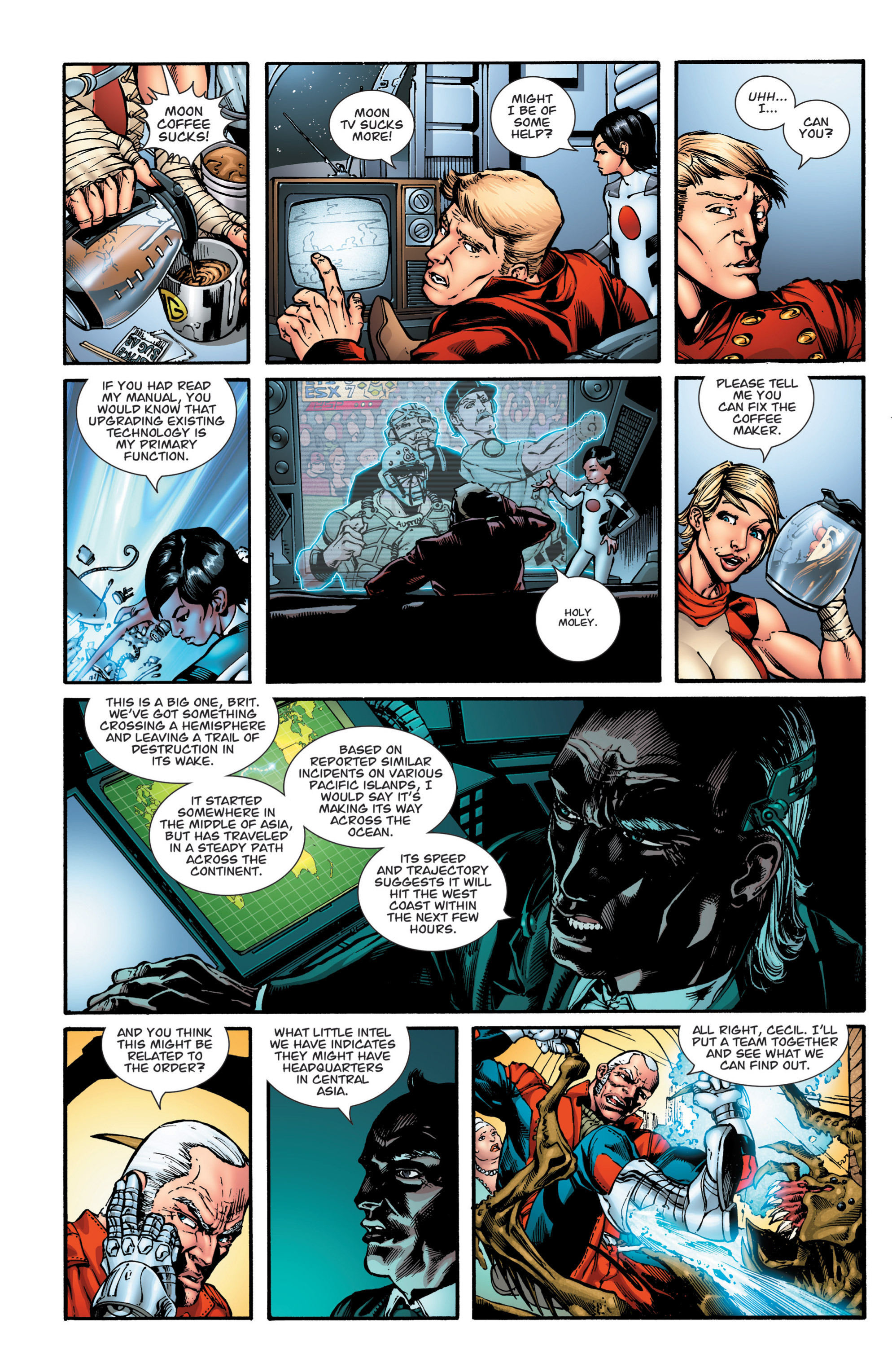 Read online Guarding the Globe (2010) comic -  Issue # _TPB - 100