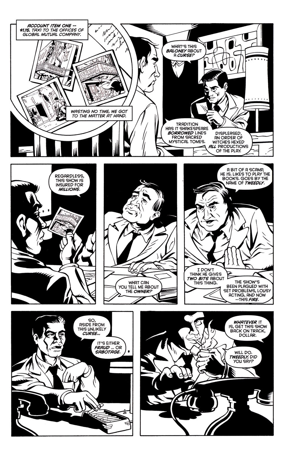 Read online Moonstone Noir: Johnny Dollar comic -  Issue # Full - 5