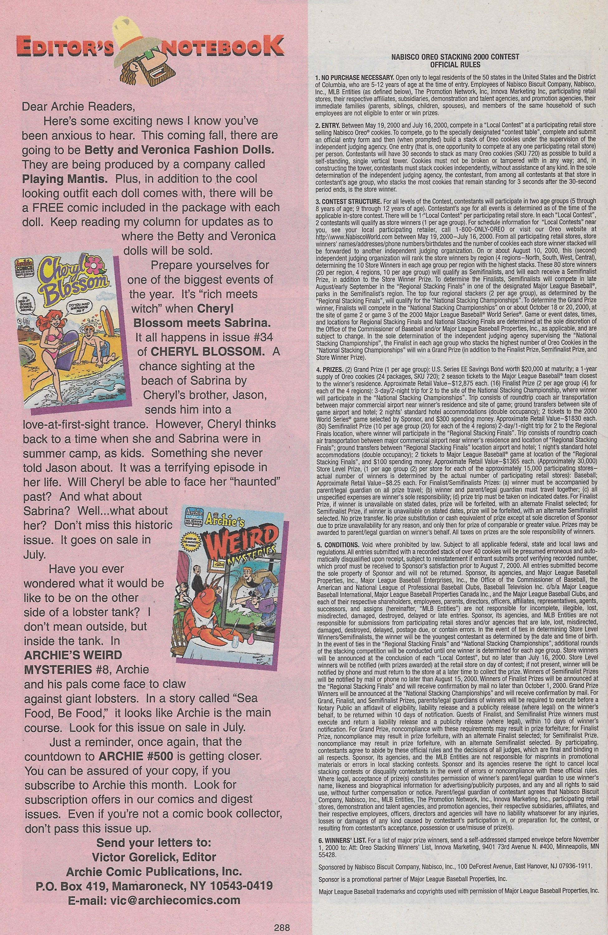Read online Veronica comic -  Issue #102 - 18