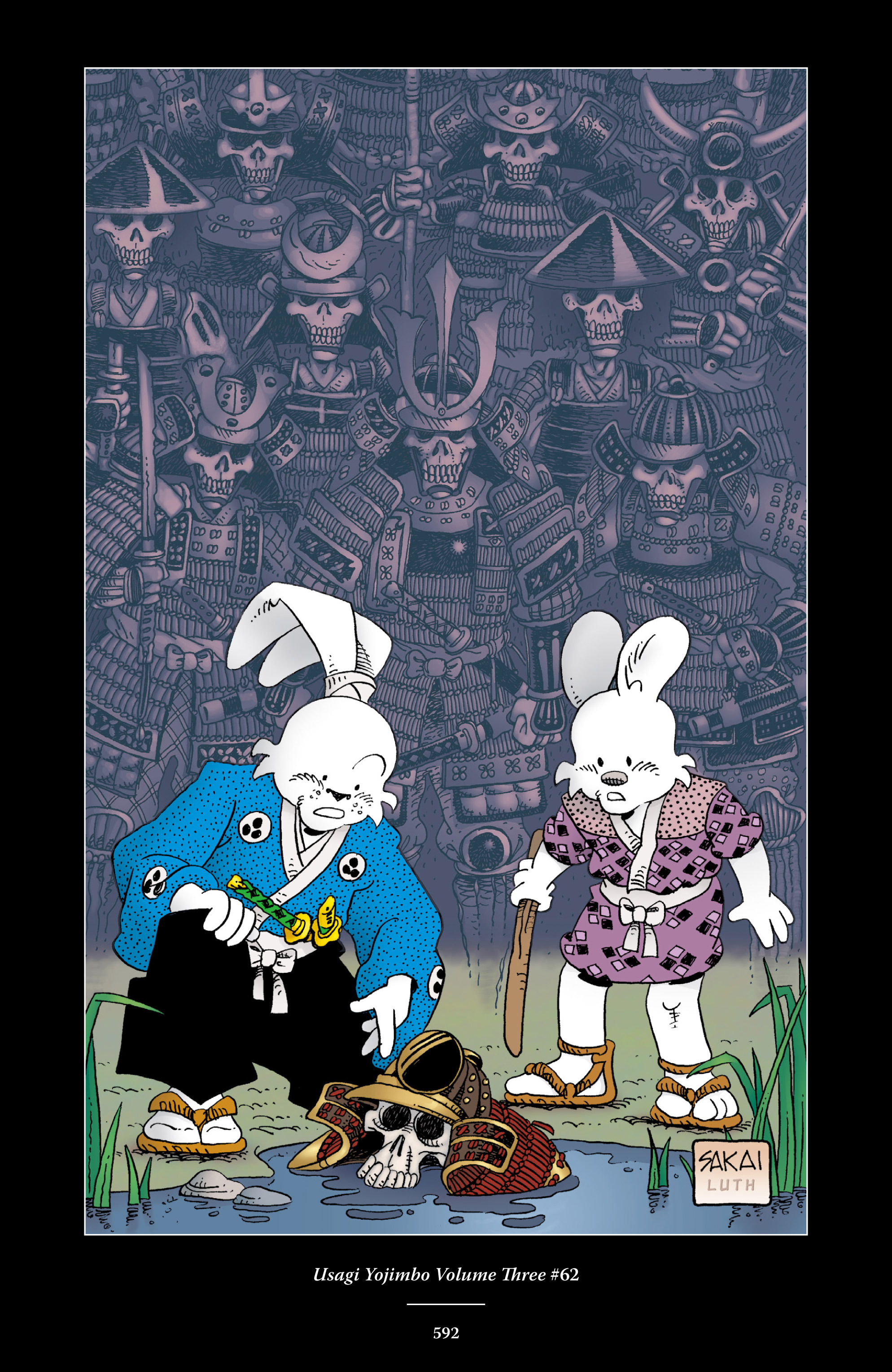 Read online The Usagi Yojimbo Saga comic -  Issue # TPB 4 - 586