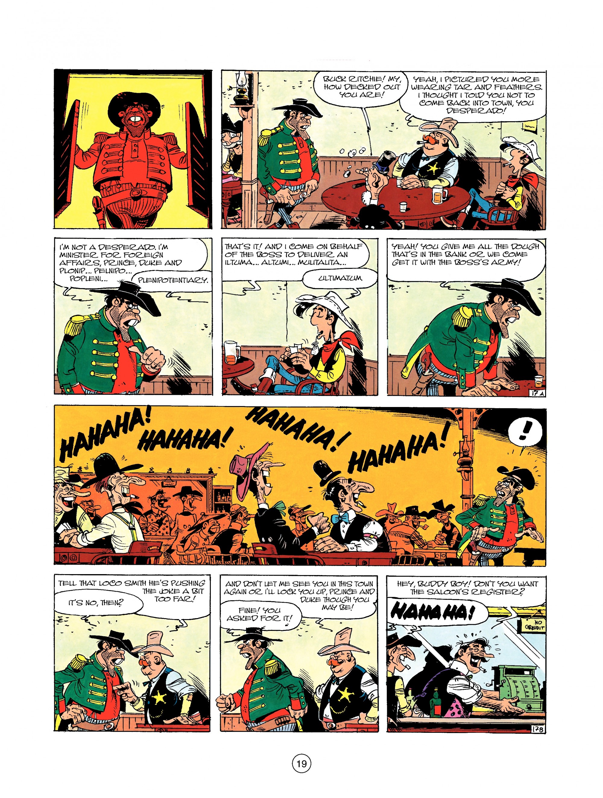 Read online A Lucky Luke Adventure comic -  Issue #22 - 19