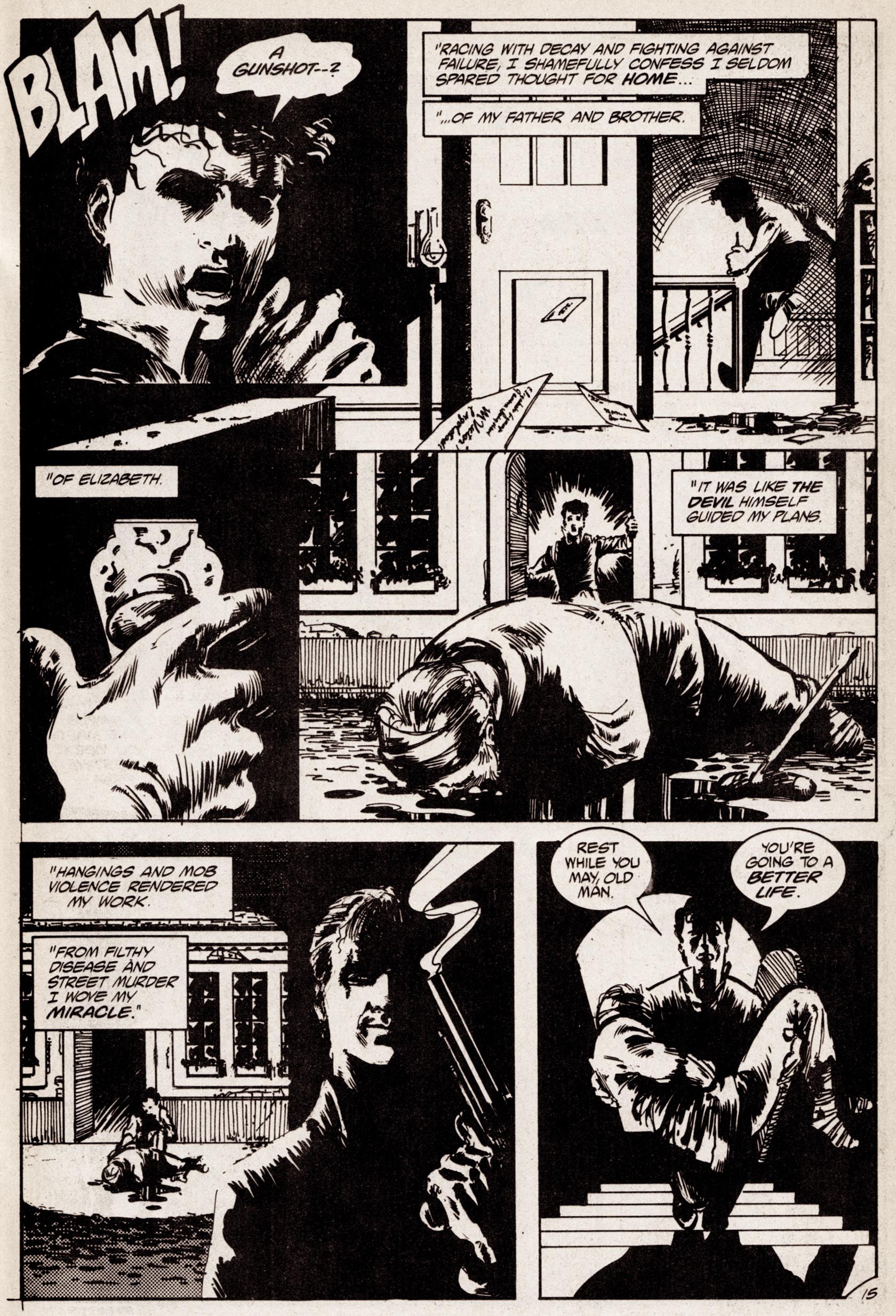 Read online Frankenstein (1989) comic -  Issue #1 - 17