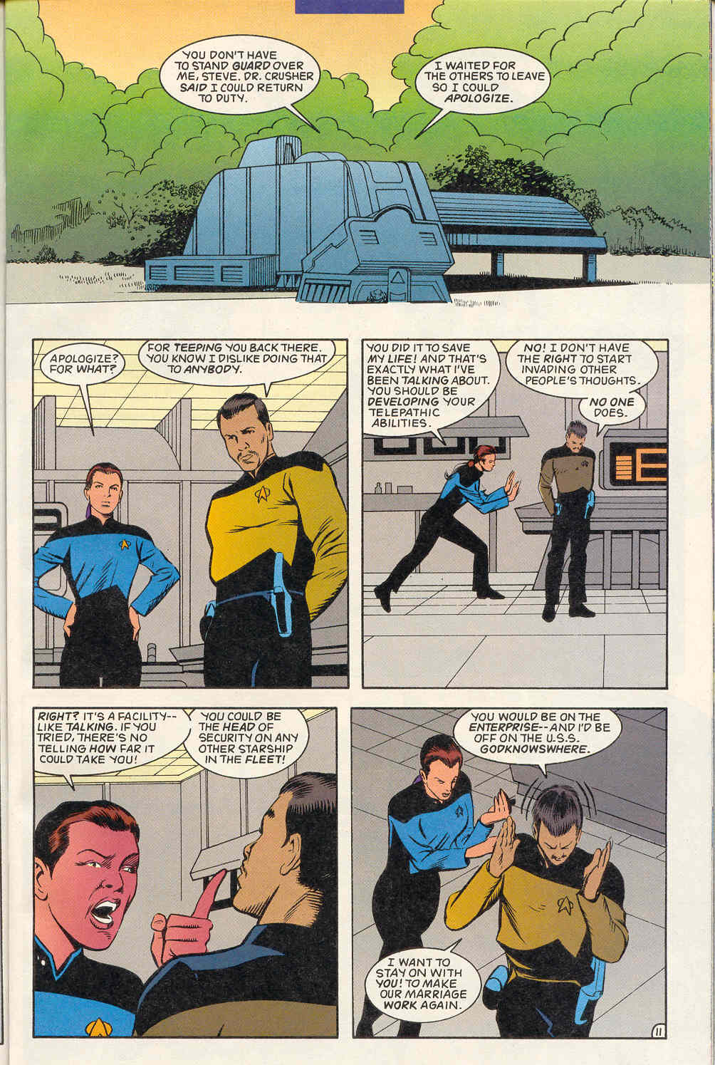 Read online Star Trek: The Next Generation (1989) comic -  Issue # _Special 1 - 12