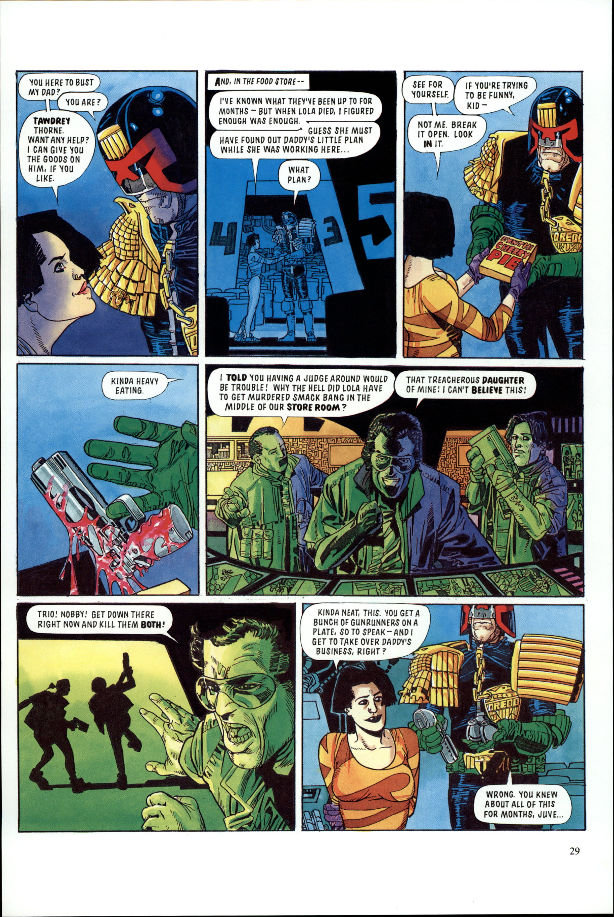 Read online Dredd Rules! comic -  Issue #12 - 31