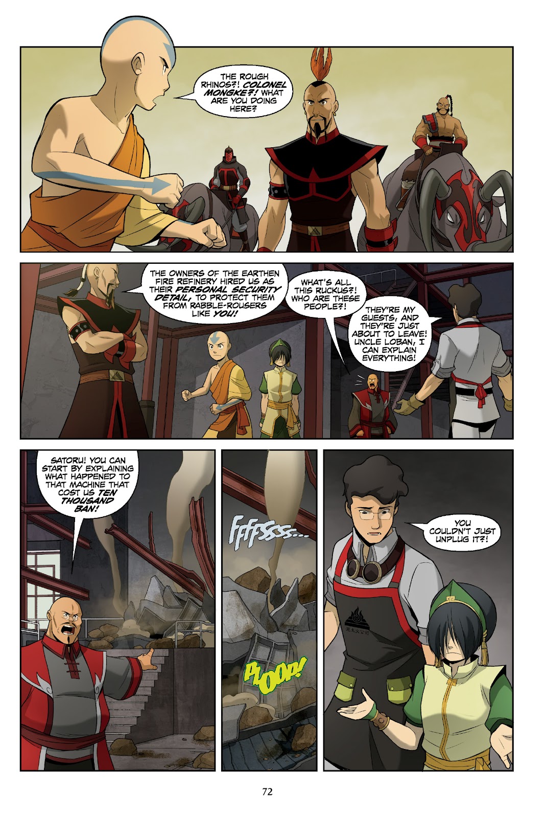 Nickelodeon Avatar: The Last Airbender - The Rift issue Omnibus (Part 1) - Page 72