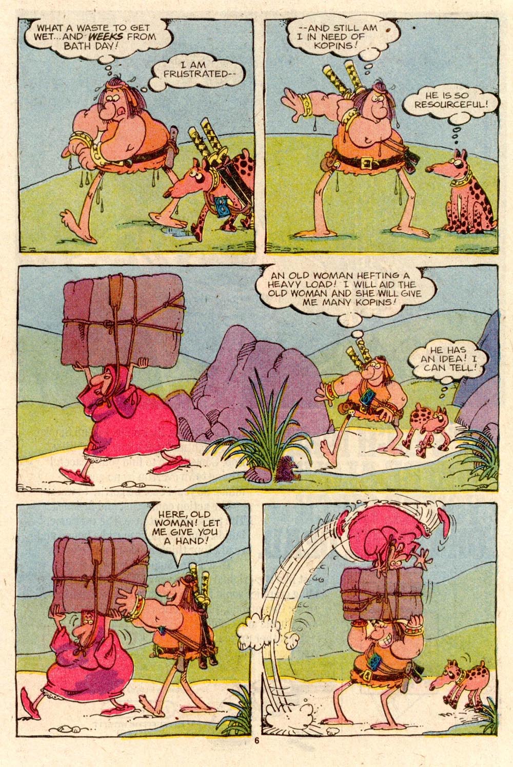 Read online Sergio Aragonés Groo the Wanderer comic -  Issue #46 - 6