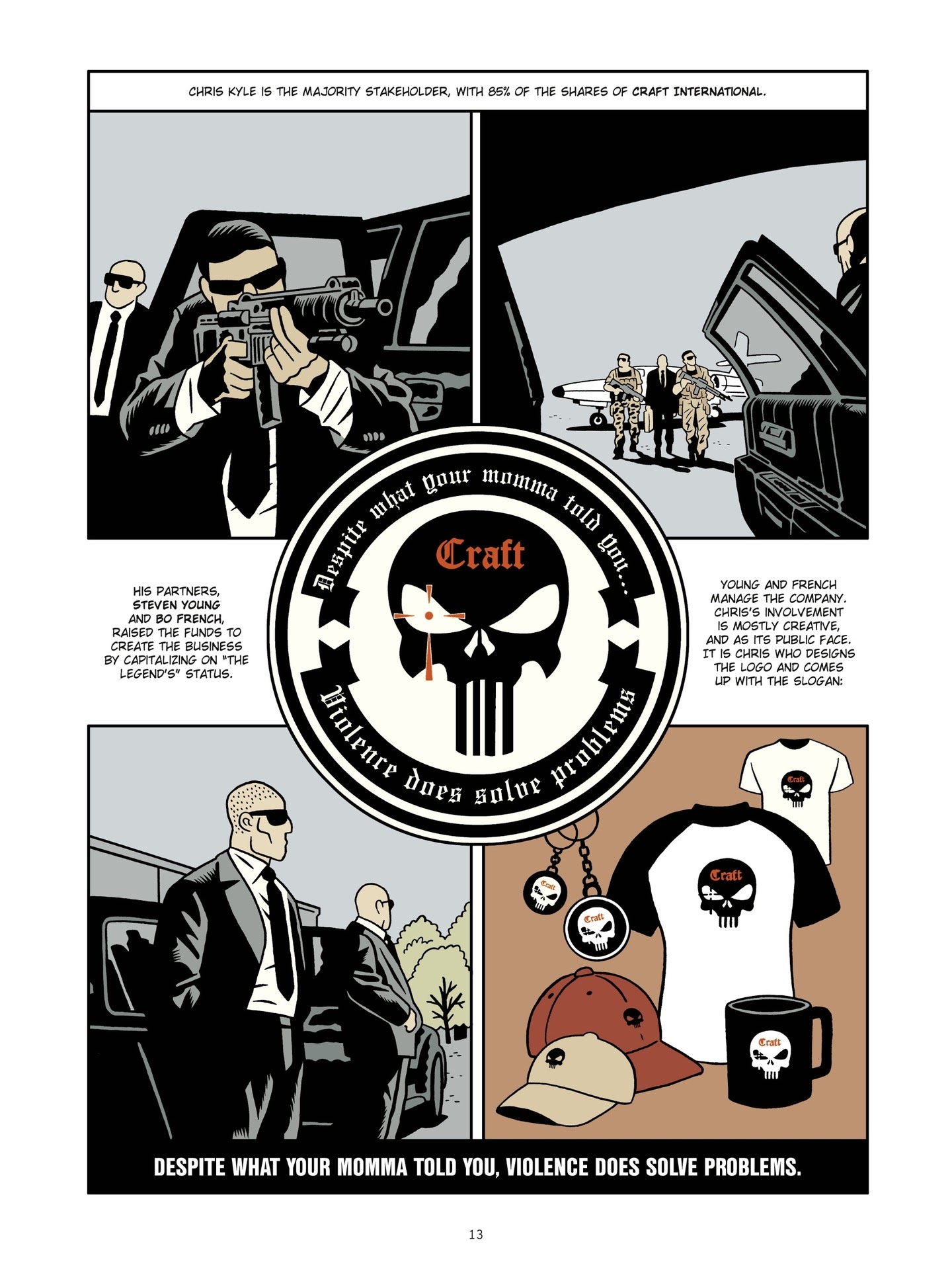 Read online The Man Who Shot Chris Kyle: An American Legend comic -  Issue # TPB 1 - 13