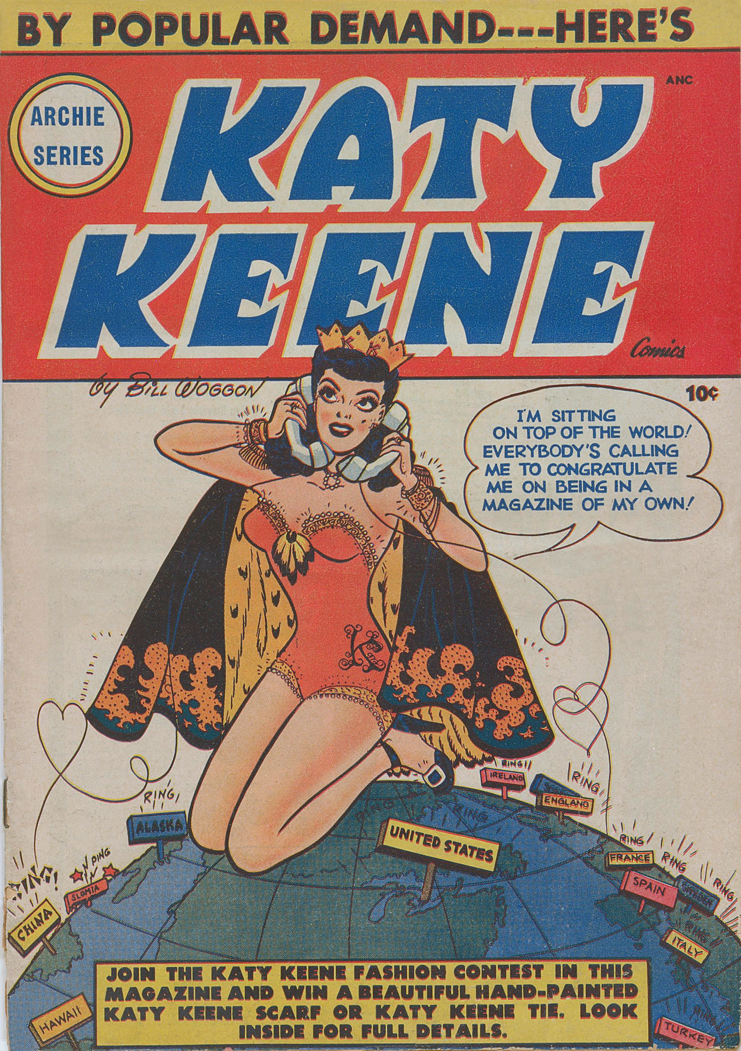 Read online Katy Keene (1949) comic -  Issue #1 - 1
