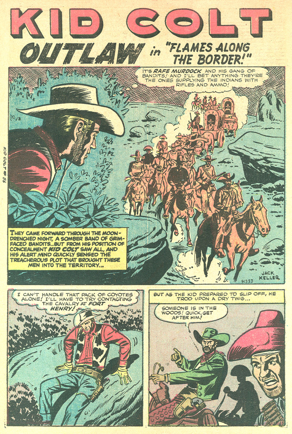 Read online Kid Colt Outlaw comic -  Issue #56 - 3